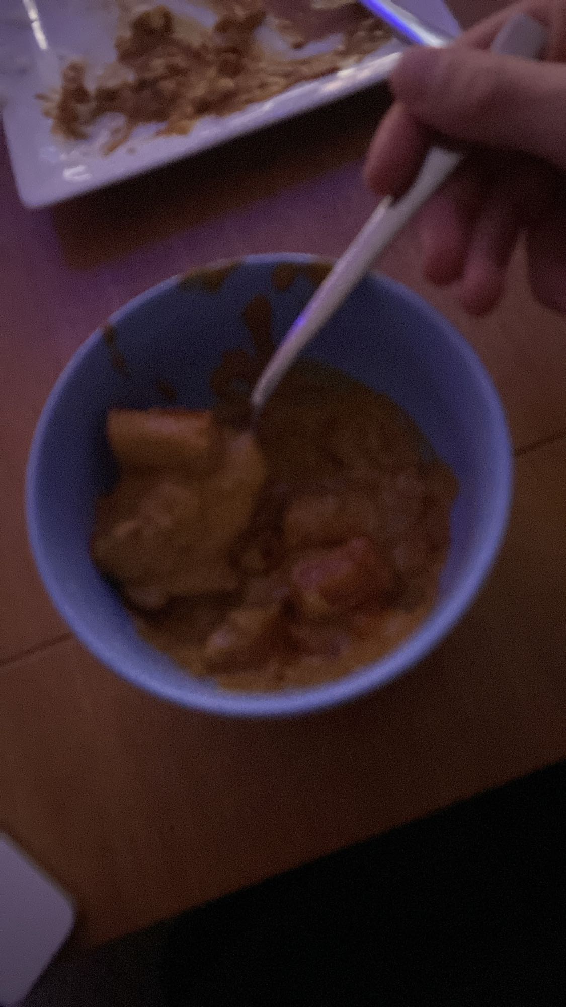 Chicken curry bowl