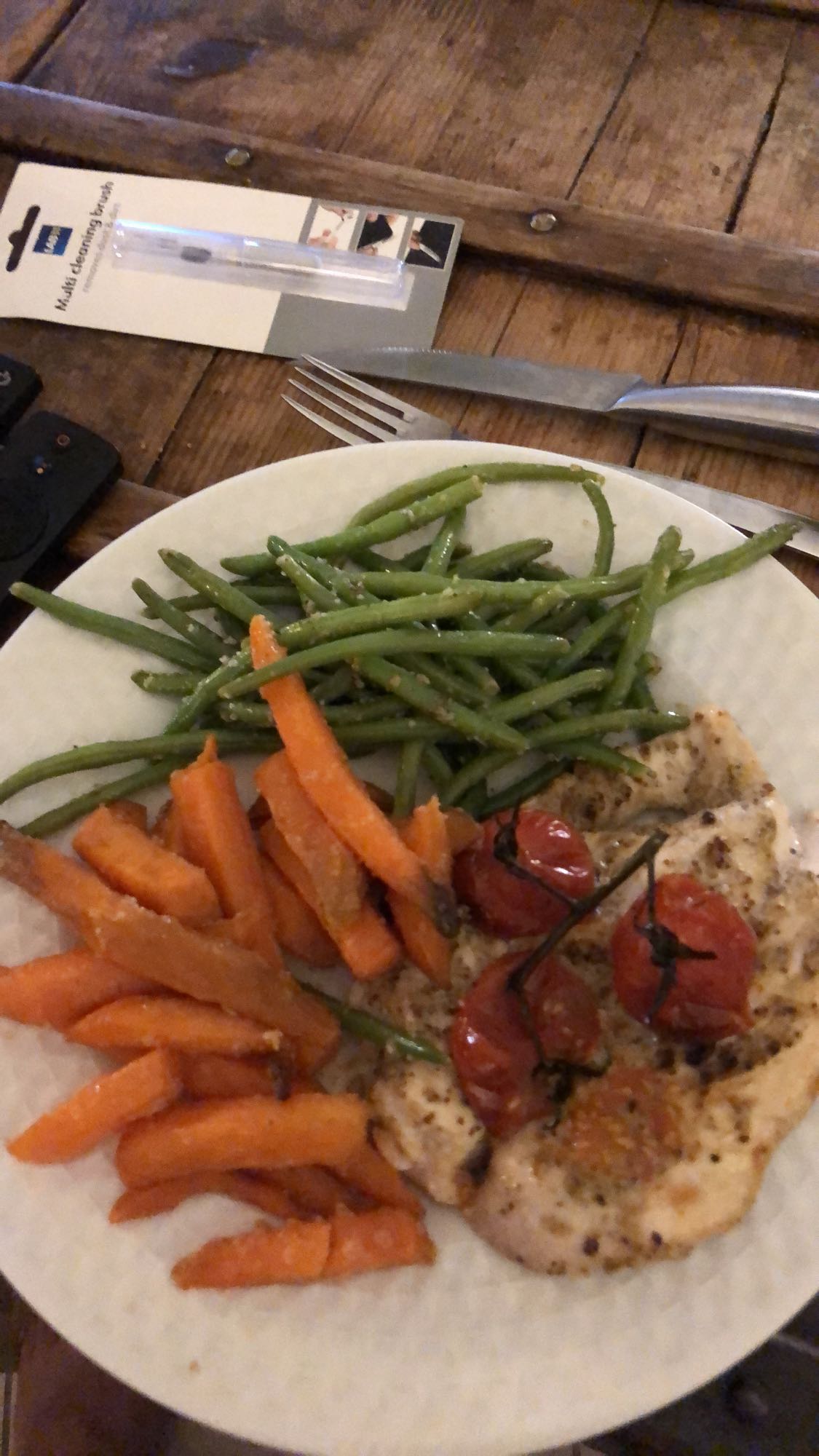 Poulet légumes rôtis