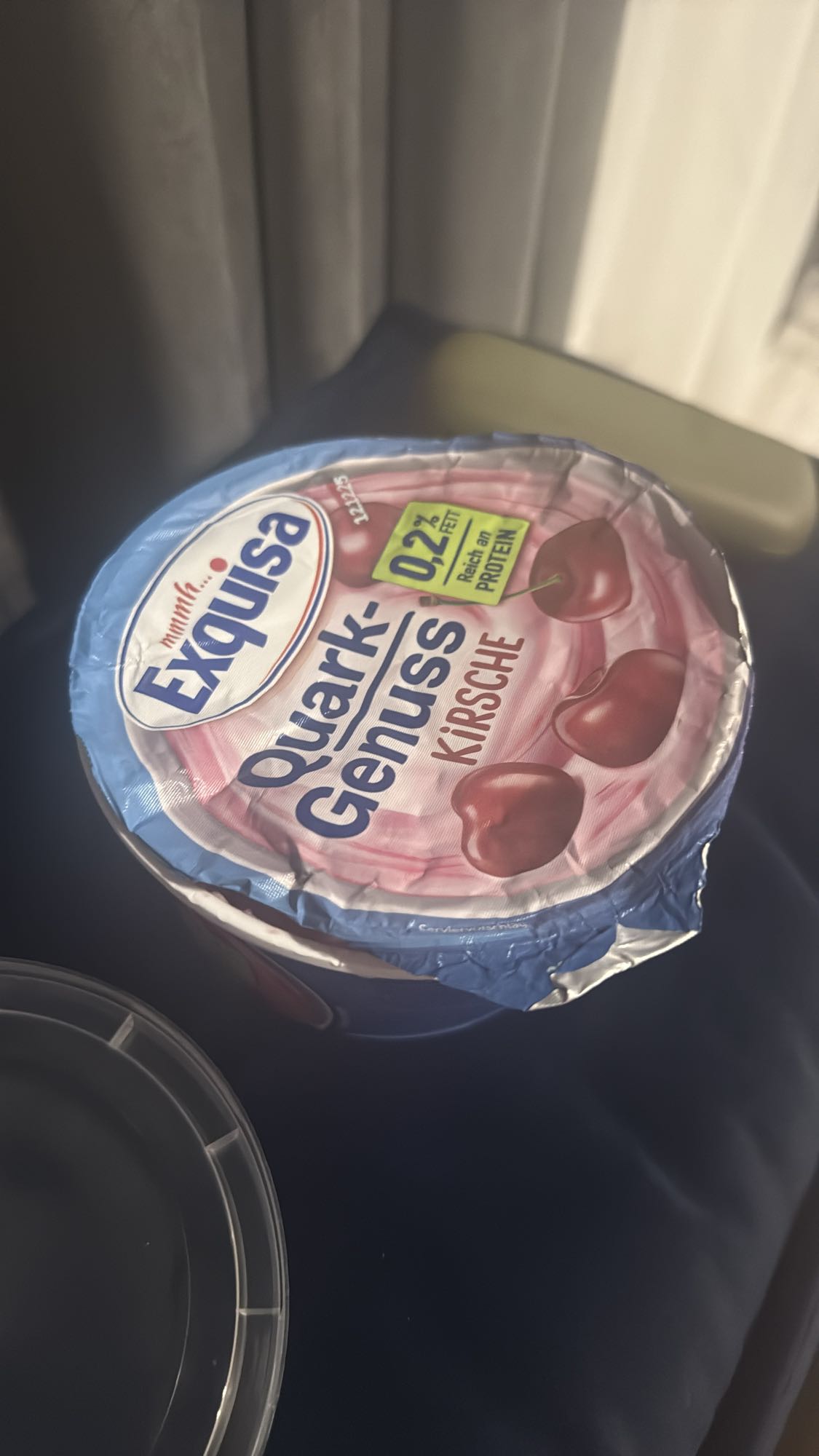 творог с вишней