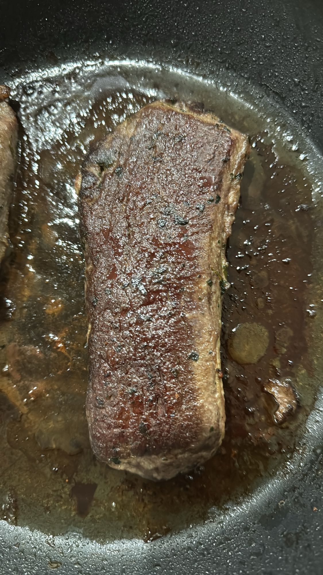 Gebratene Lammlachse