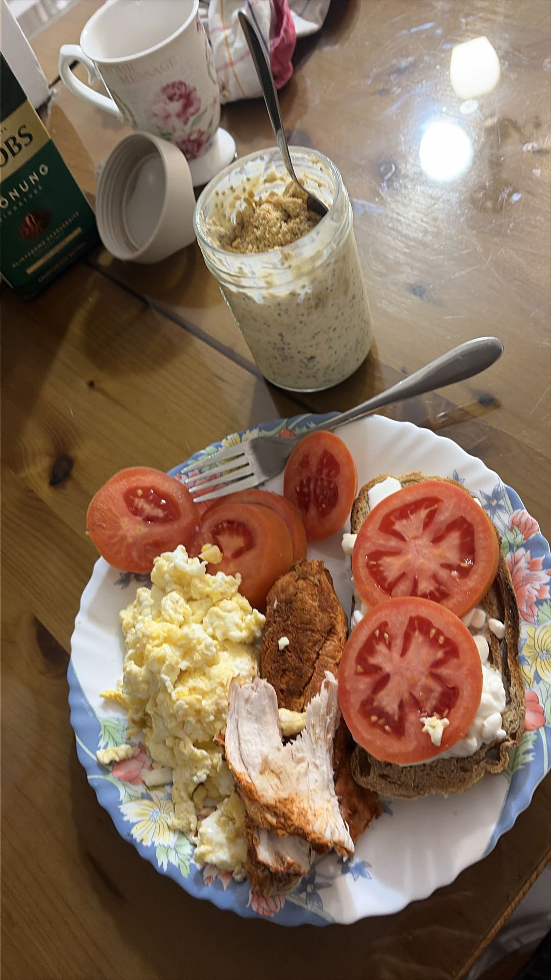 Mic dejun proteic cu ovăz