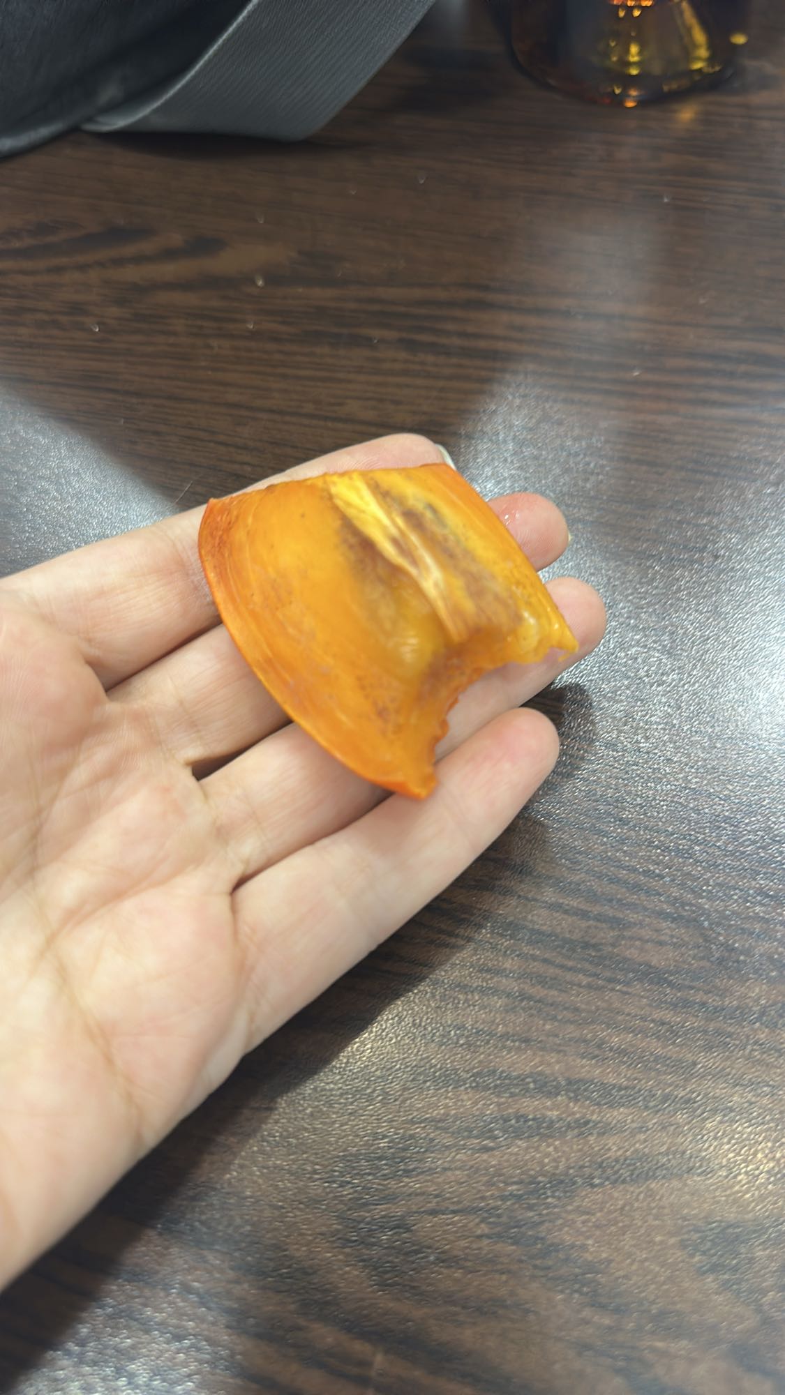 Persimmon slice