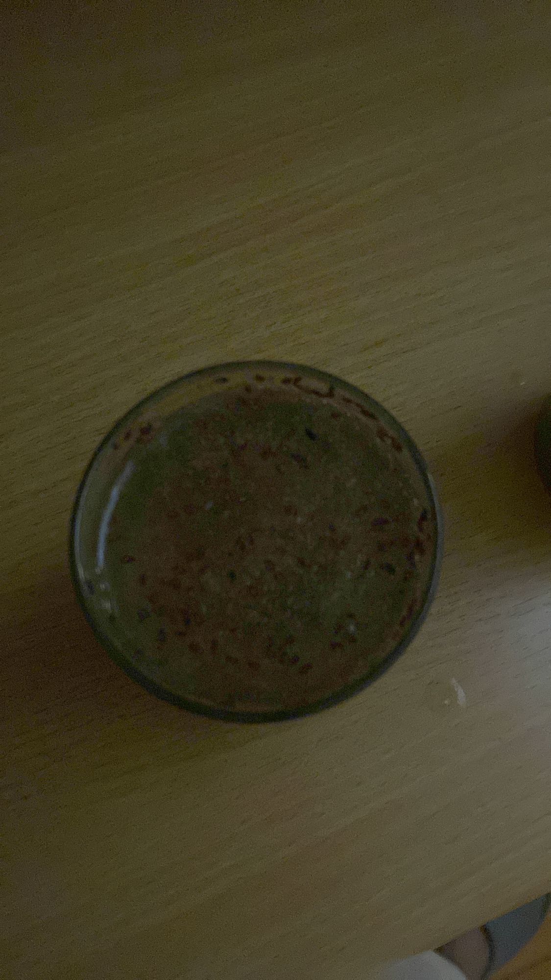 zielony koktajl z kakao