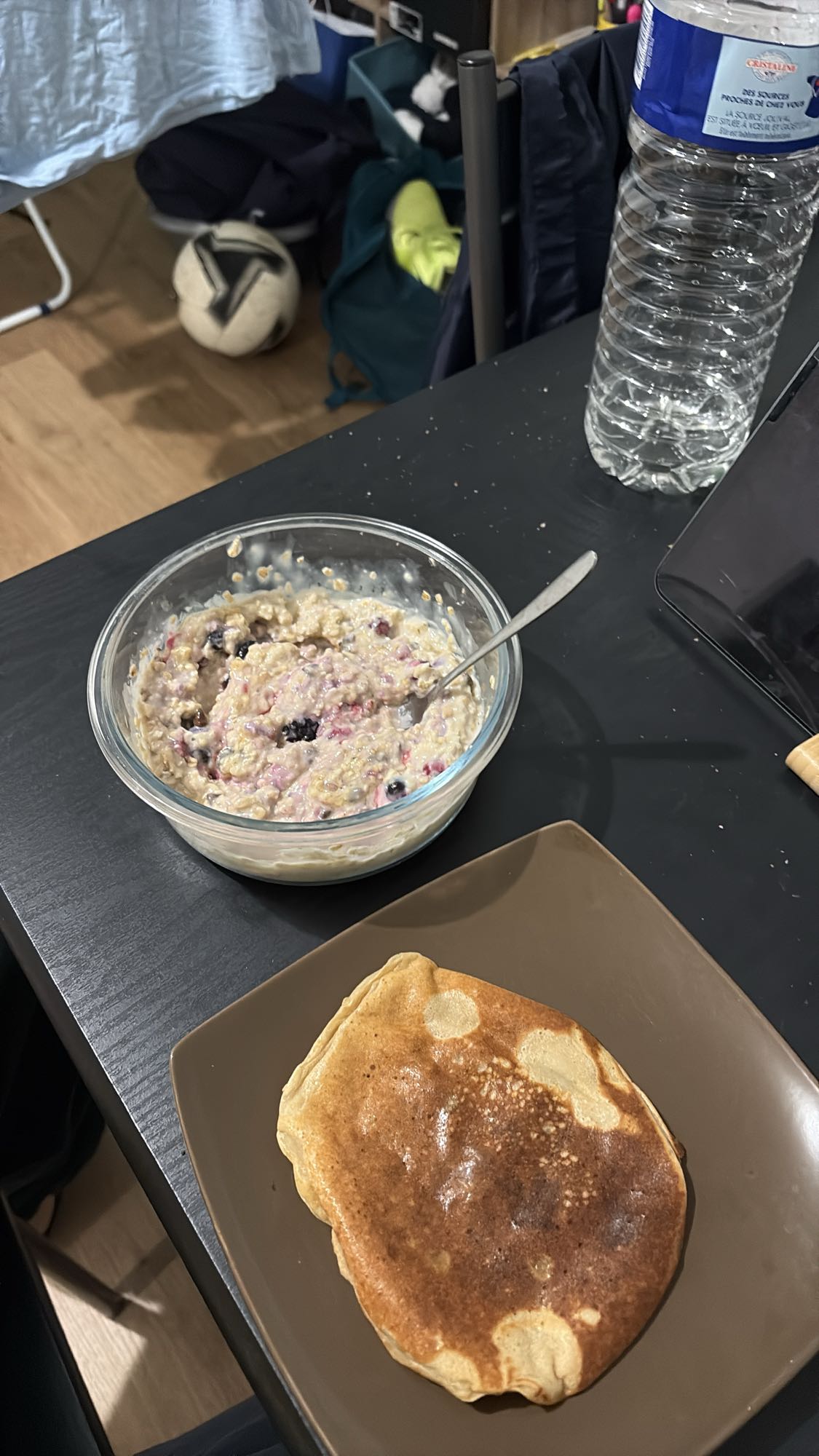 Porridge et pancake