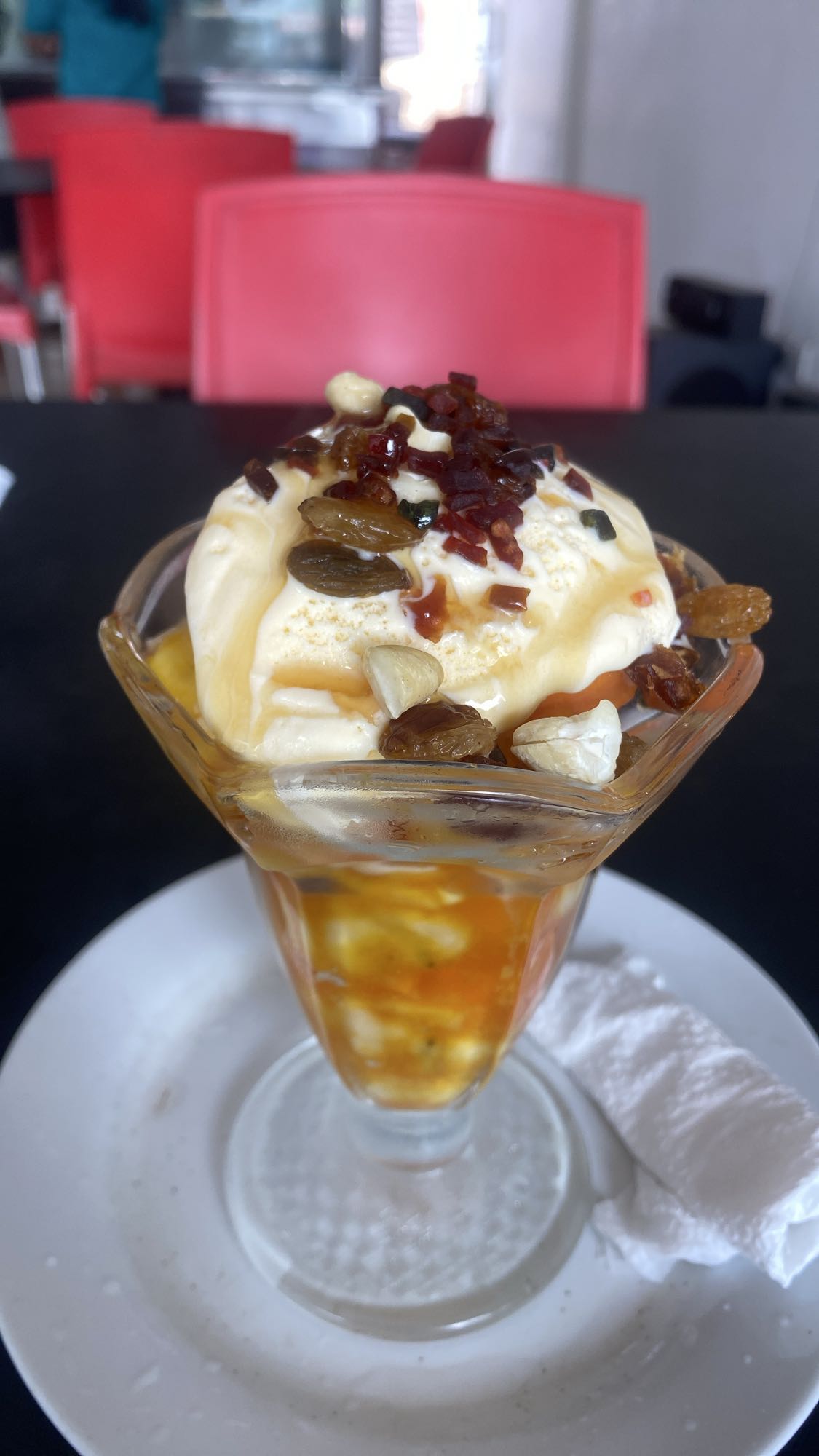 Fruit & Nut Sundae