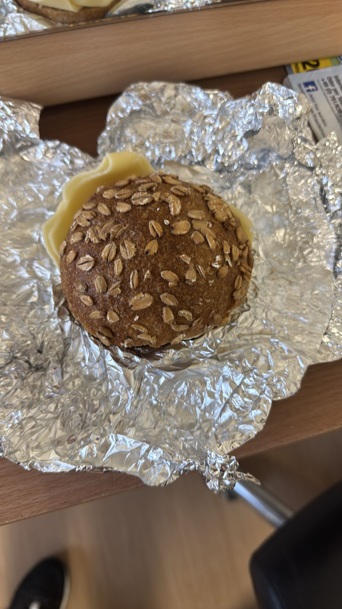 Käse-Vollkornbrötchen