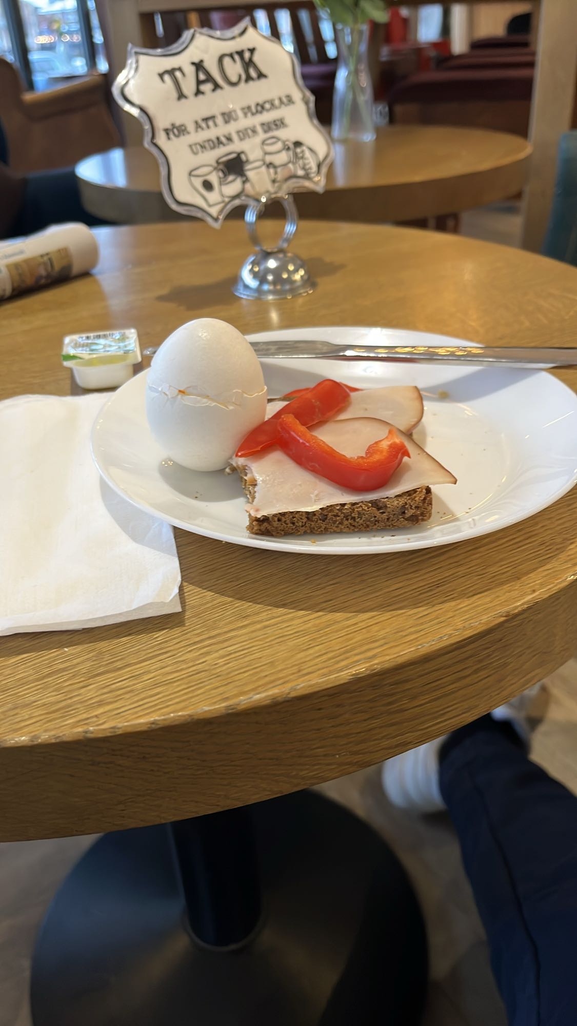 Ägg och smörgås