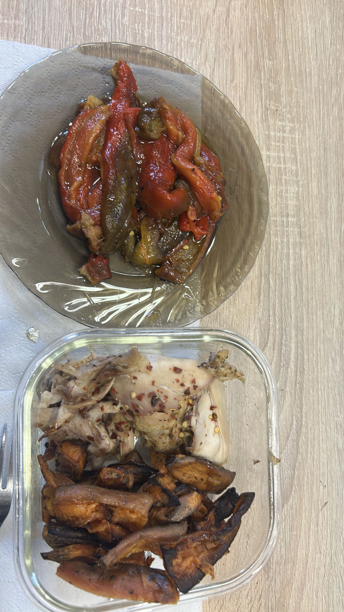 Pui cu legume coapte