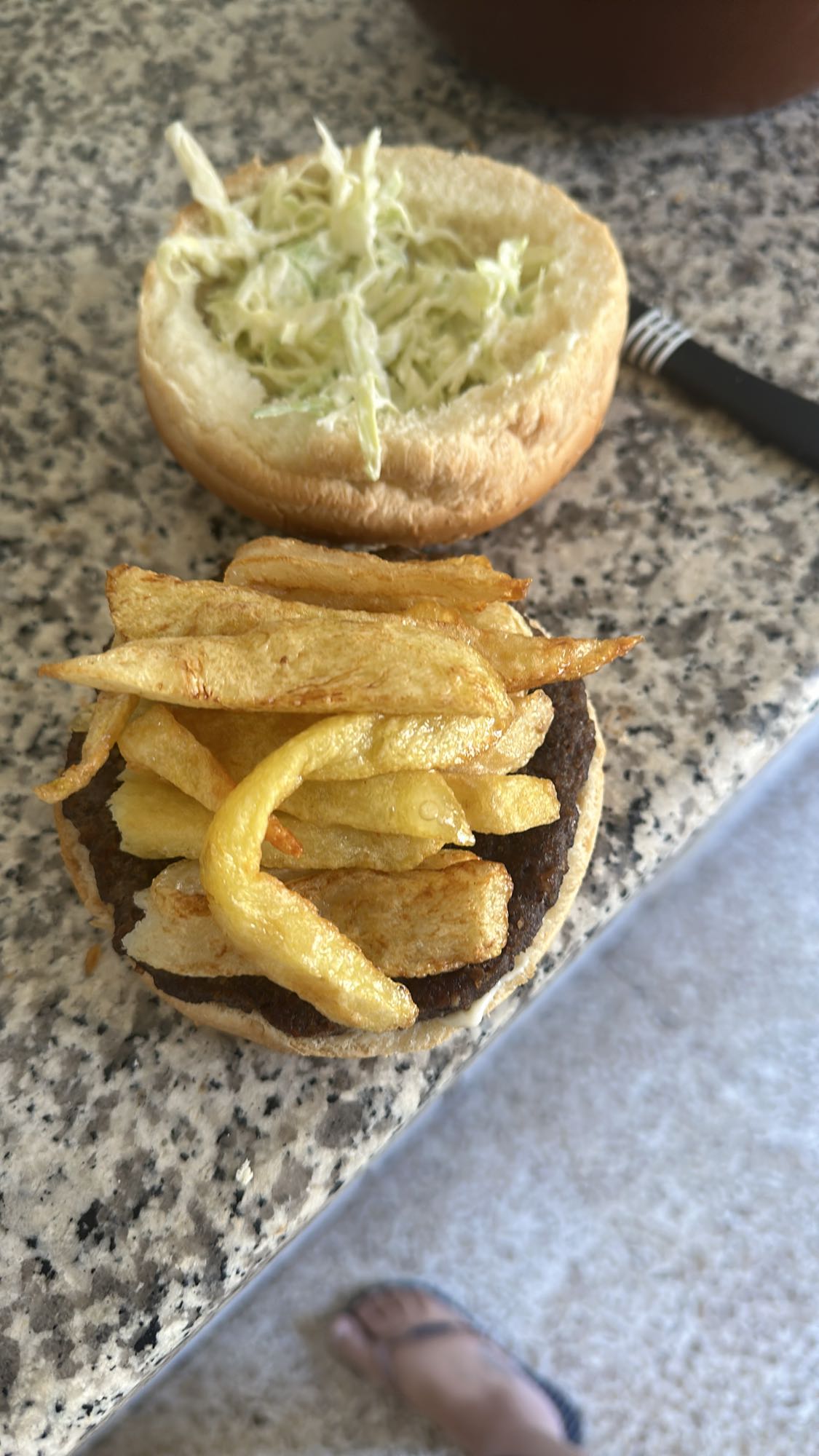 Fries Burger