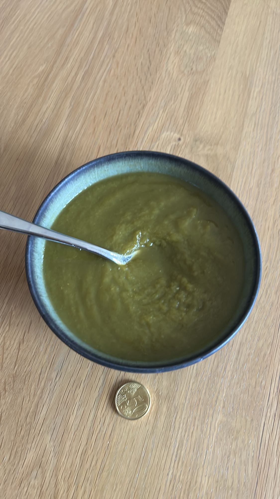 Soupe de légumes verts