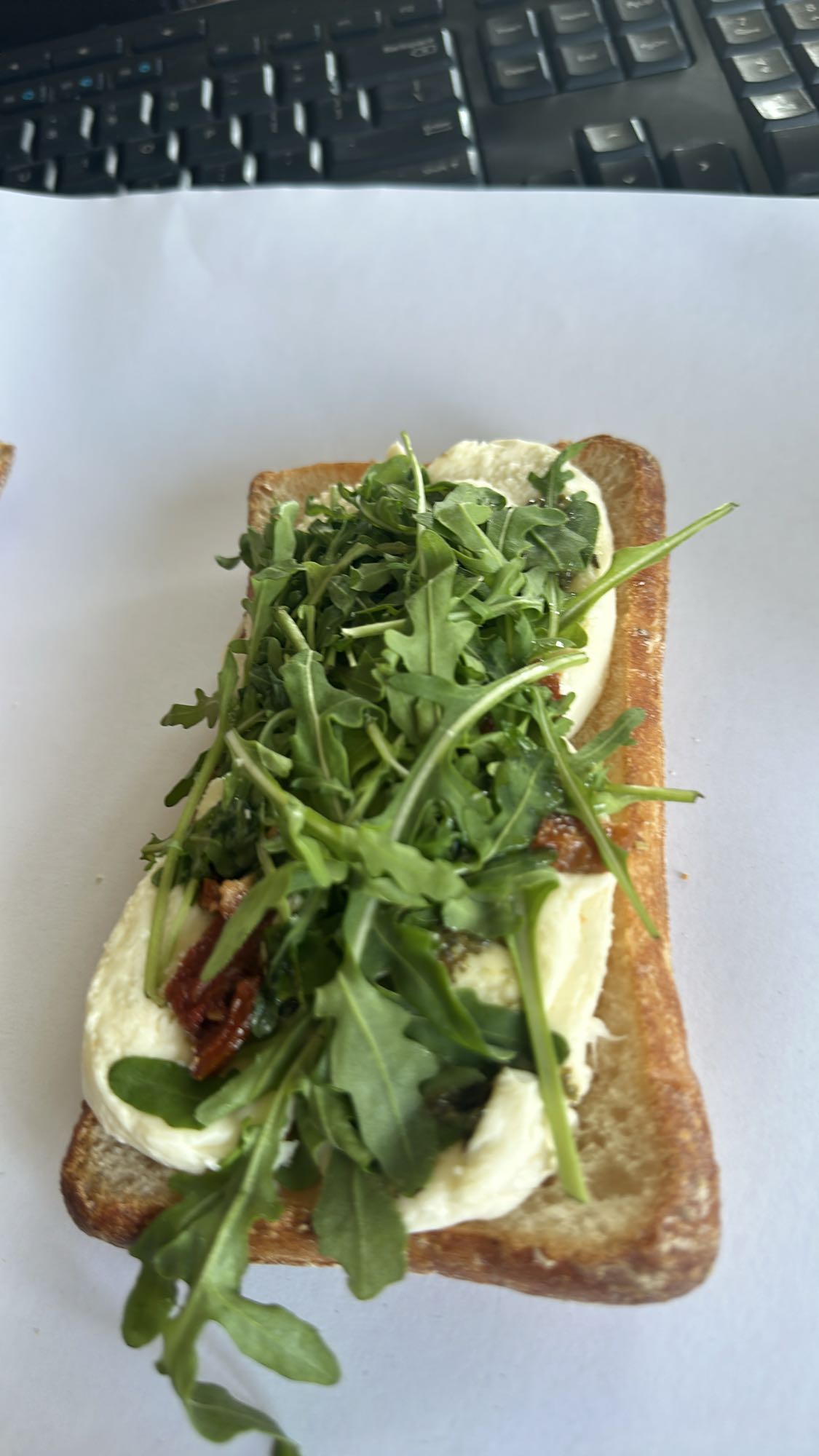 Mozzarella Arugula Sandwich