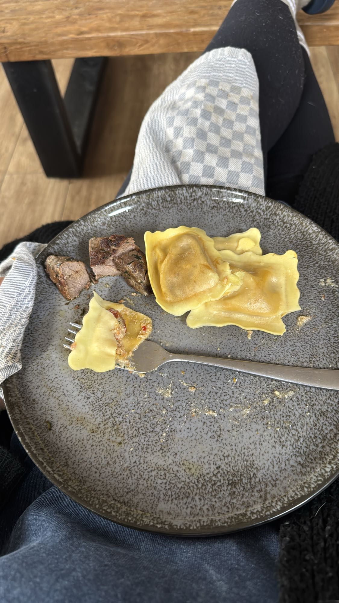 Ravioli mit Rindfleisch