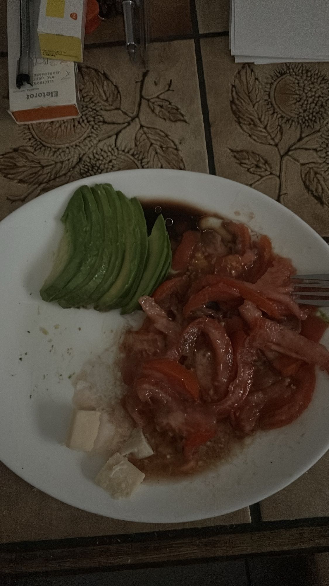 salade avocat tomate