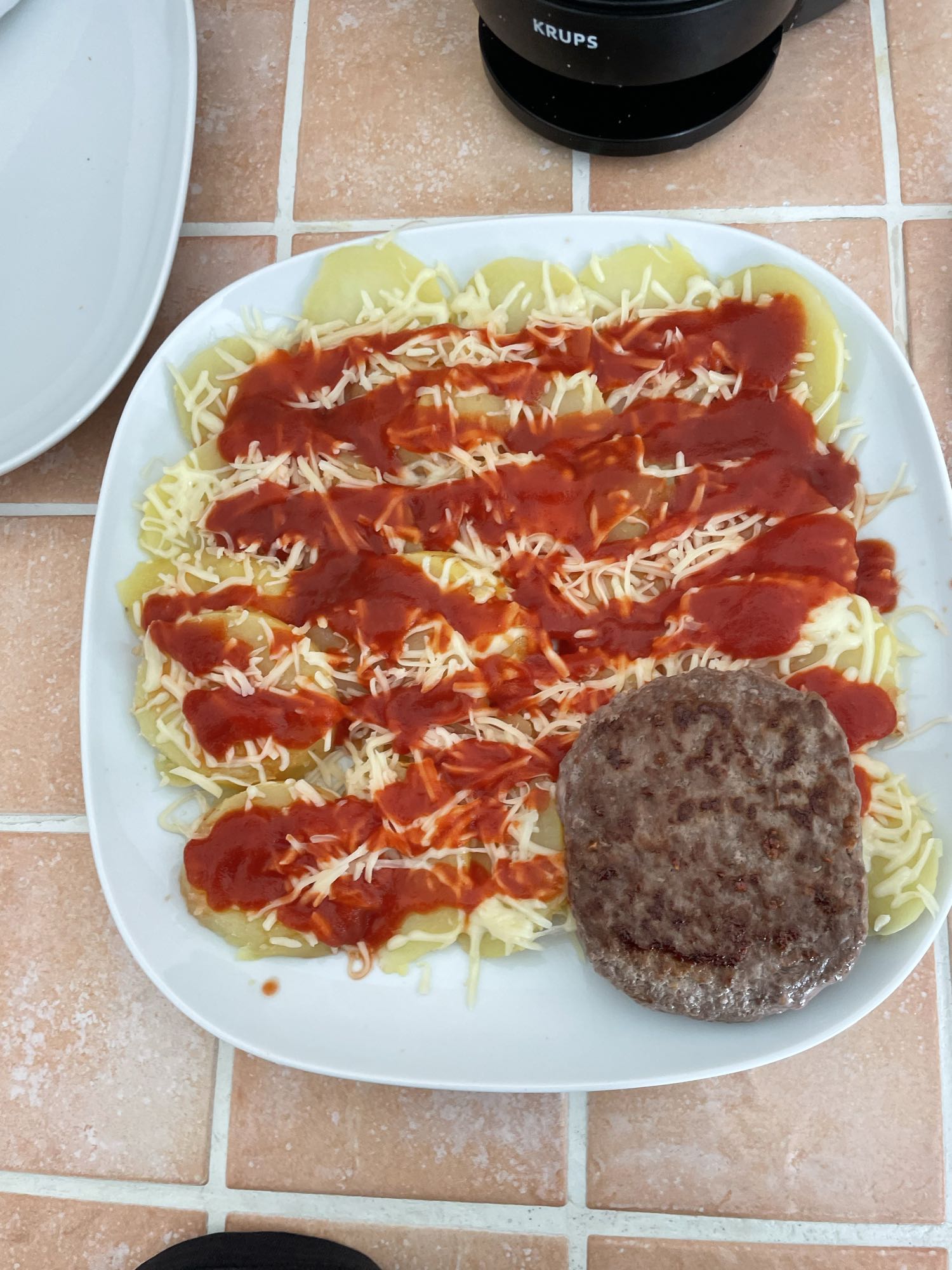 Pommes fromage steak