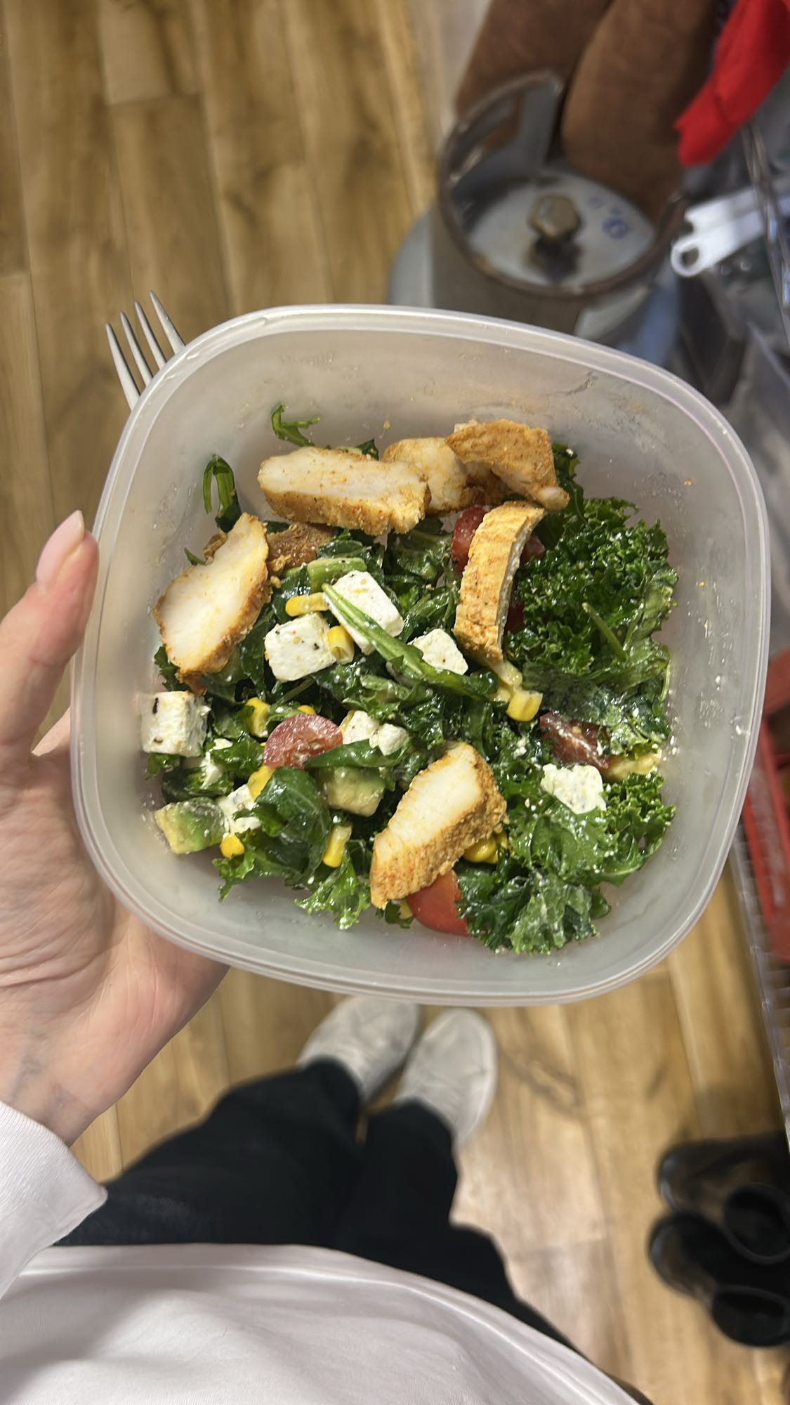 Sałatka z kurczakiem