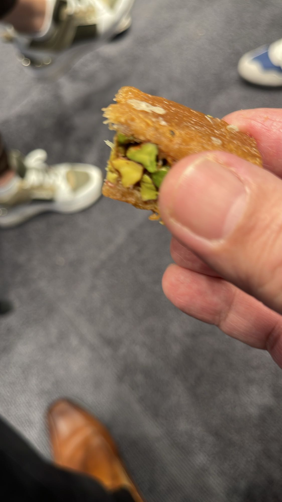 Pistachio Baklava Bite