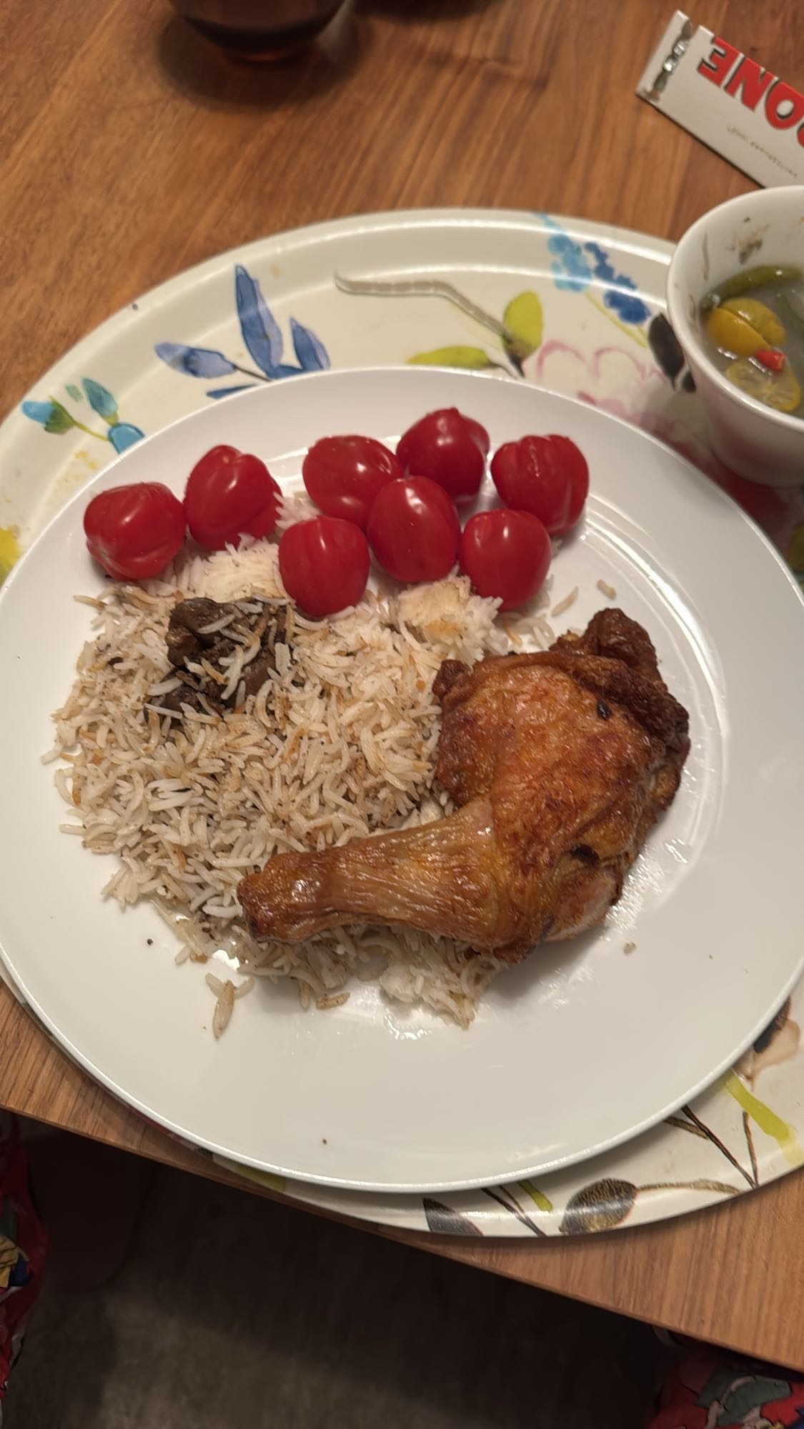 Kyckling med ris och tomater