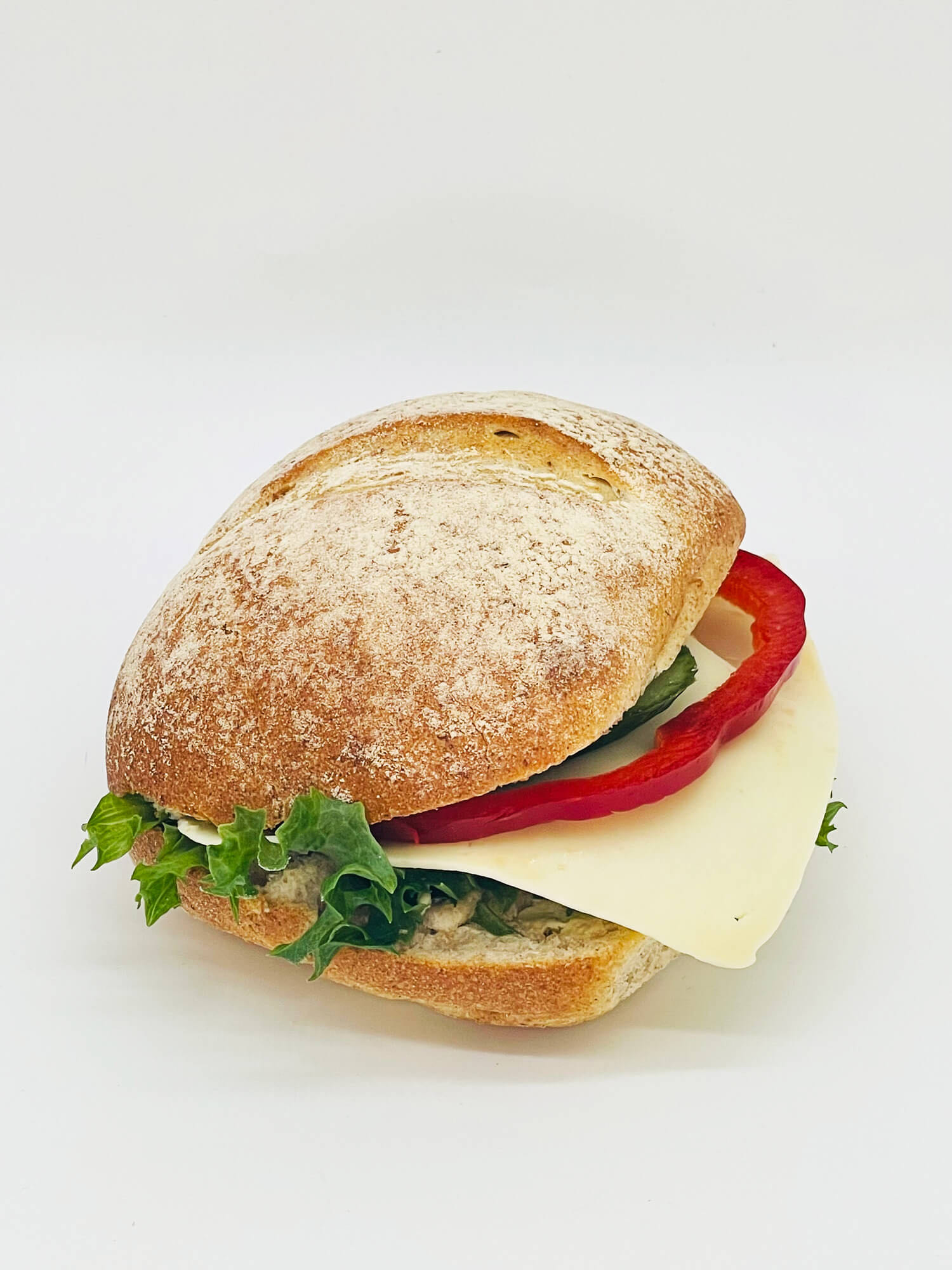 Ostsmörgås med paprika