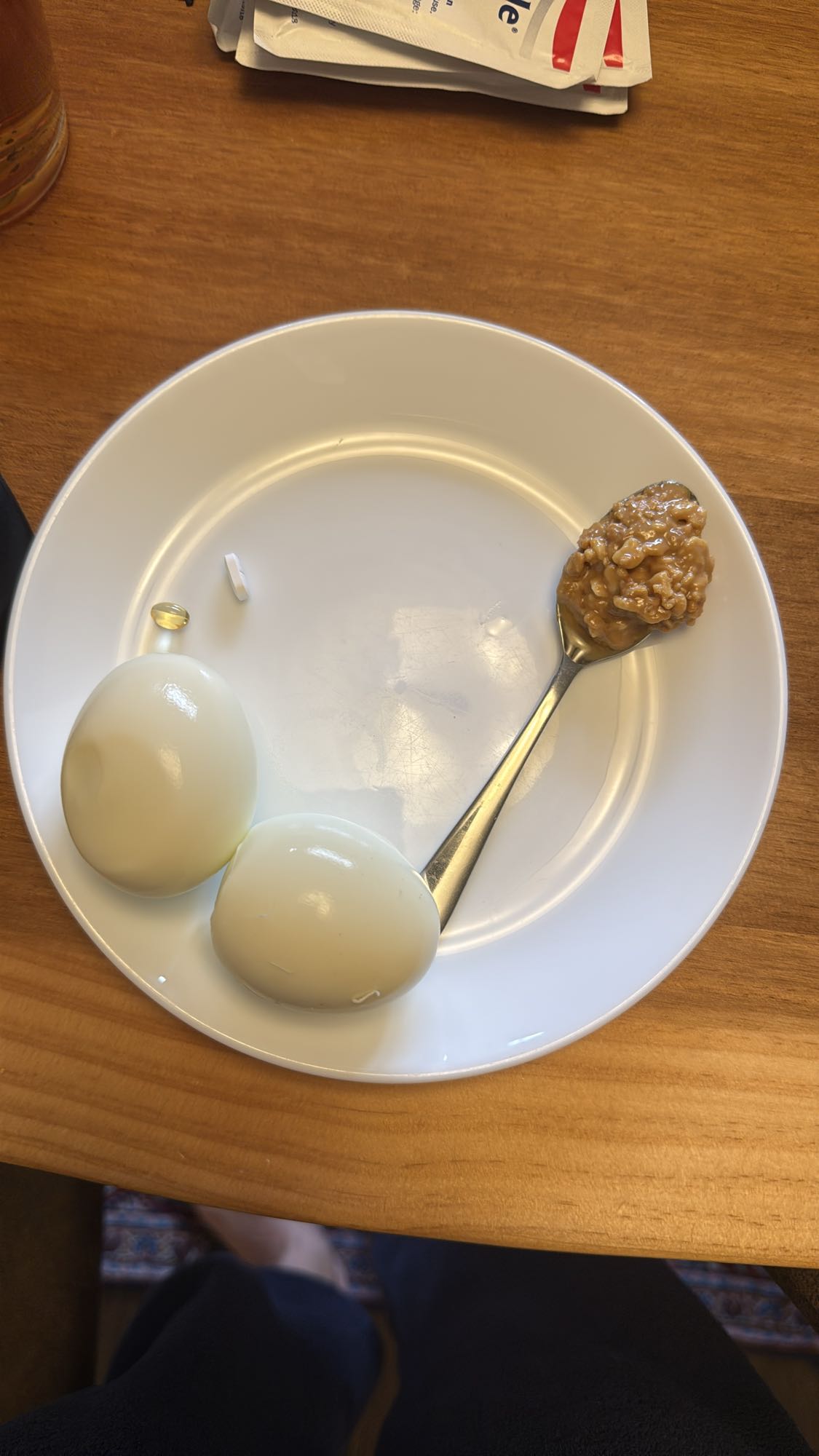 Eggs and Peanut Butter