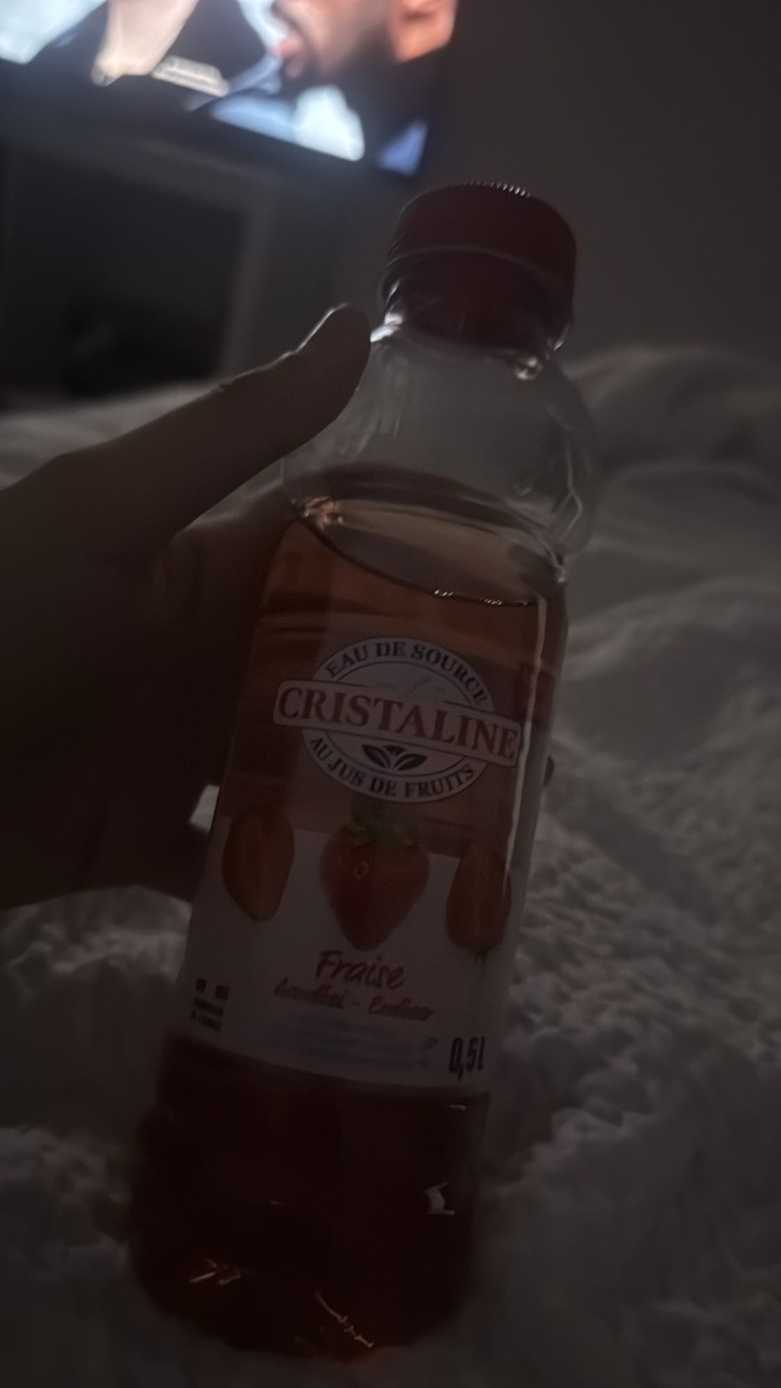 Boisson fraise Cristaline