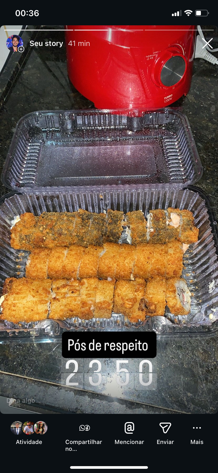 Sushi empanado