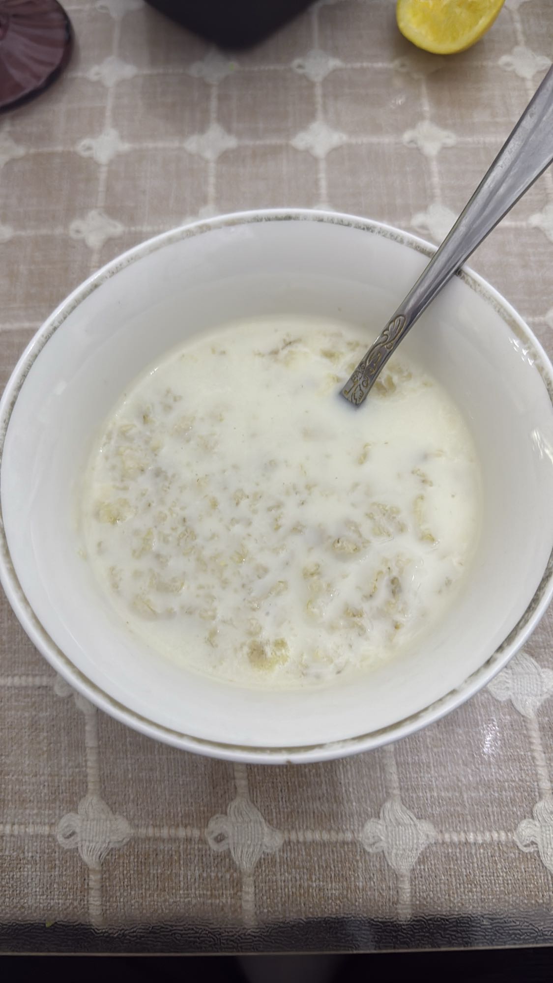 овсянка на молоке