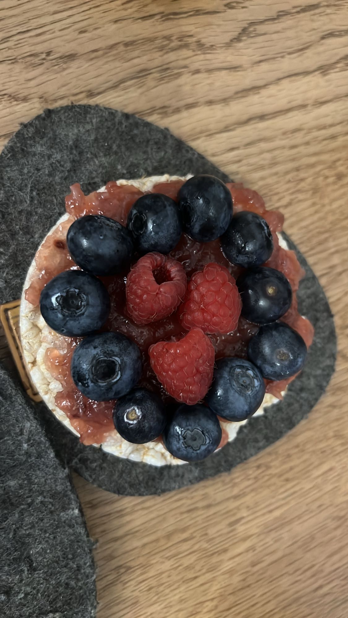 Fruchtiger Reiswaffel-Snack