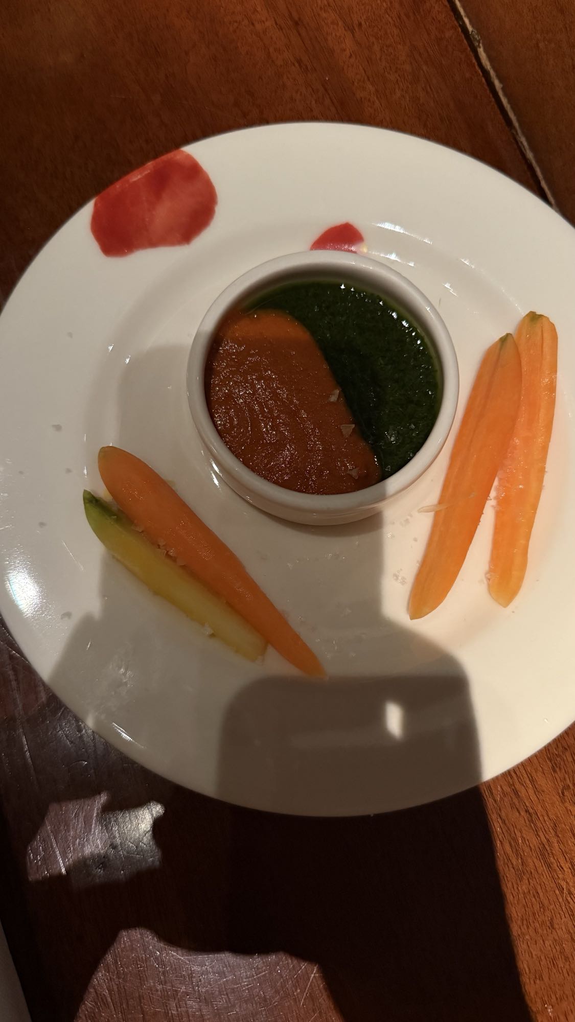 овощи с соусами