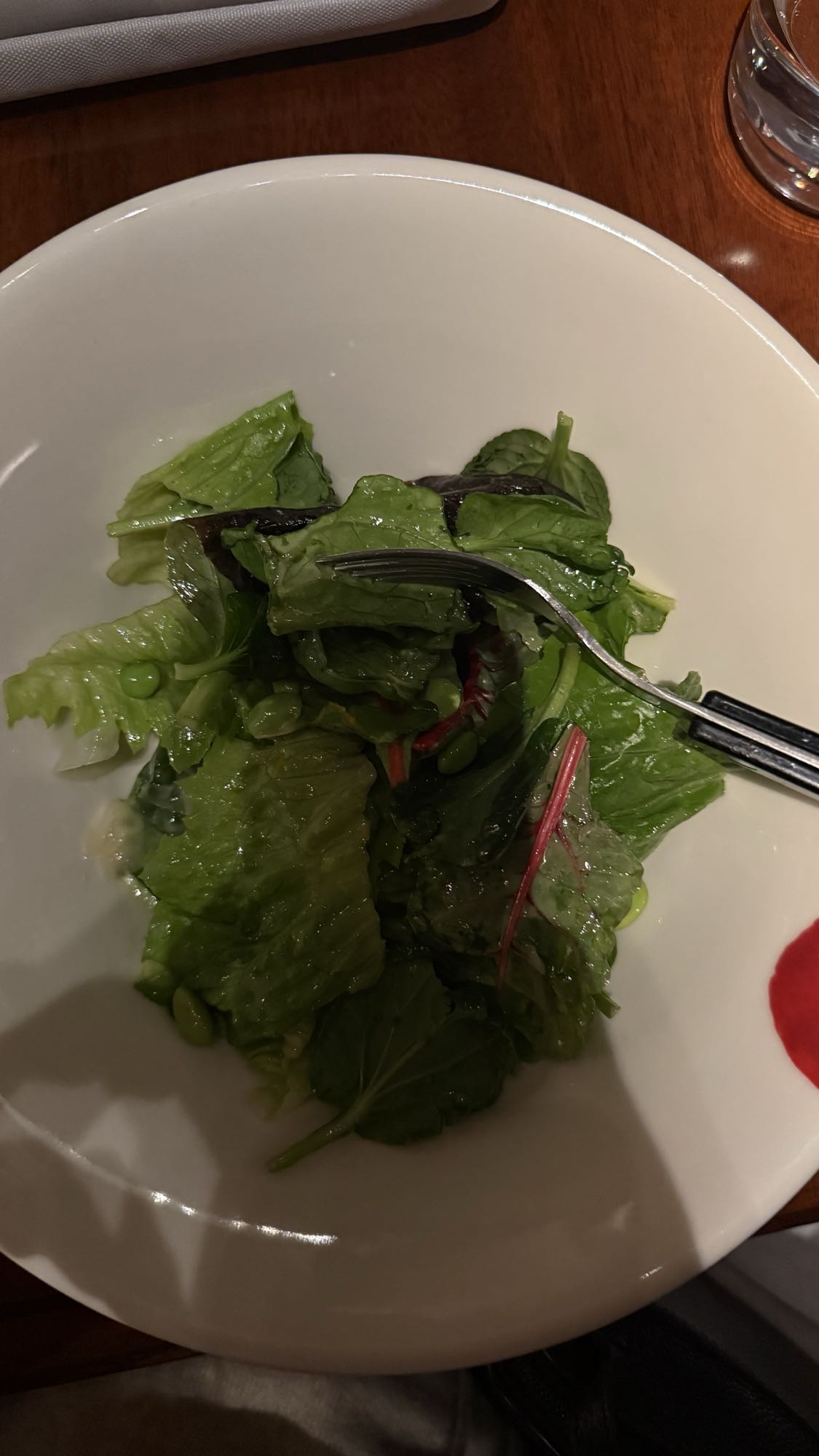 зелёный салат