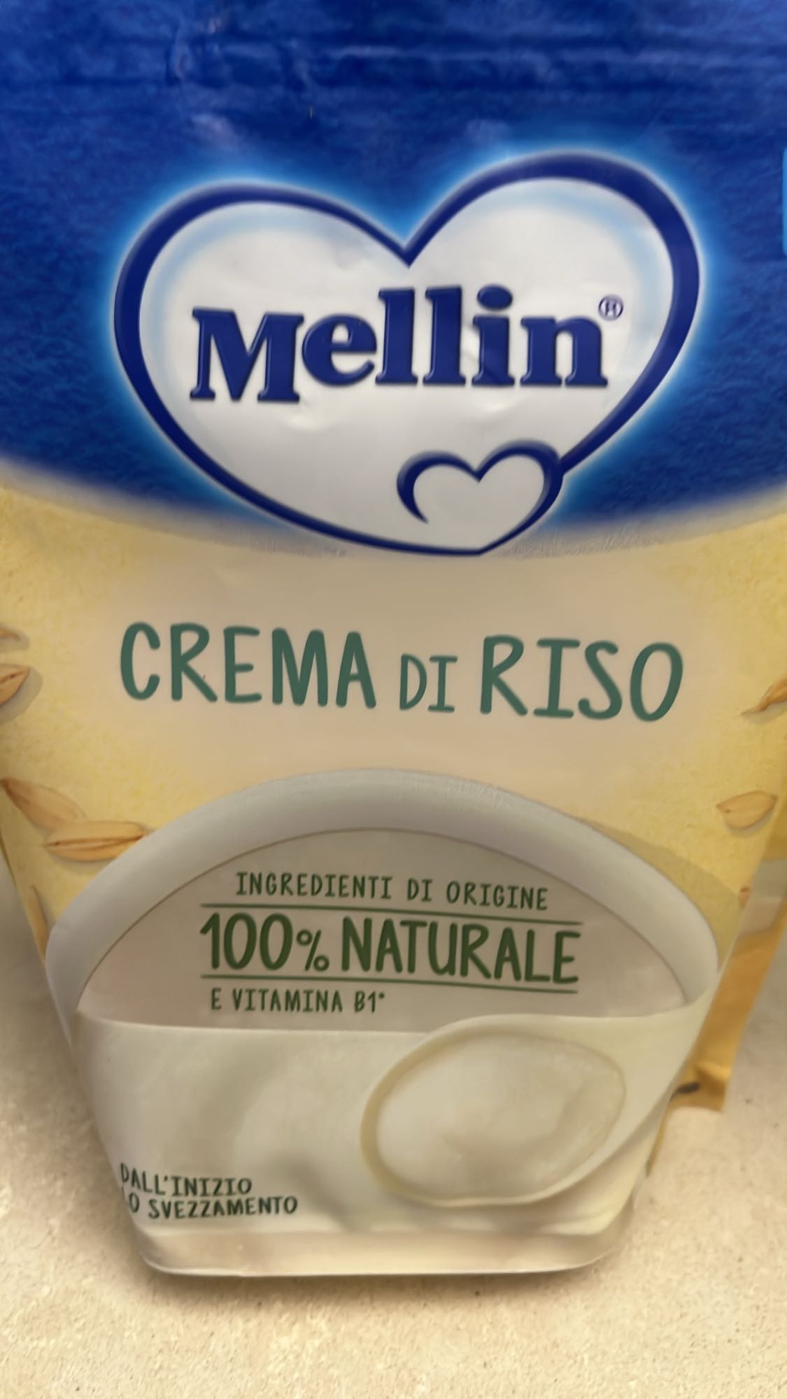 Crema di Riso Mellin