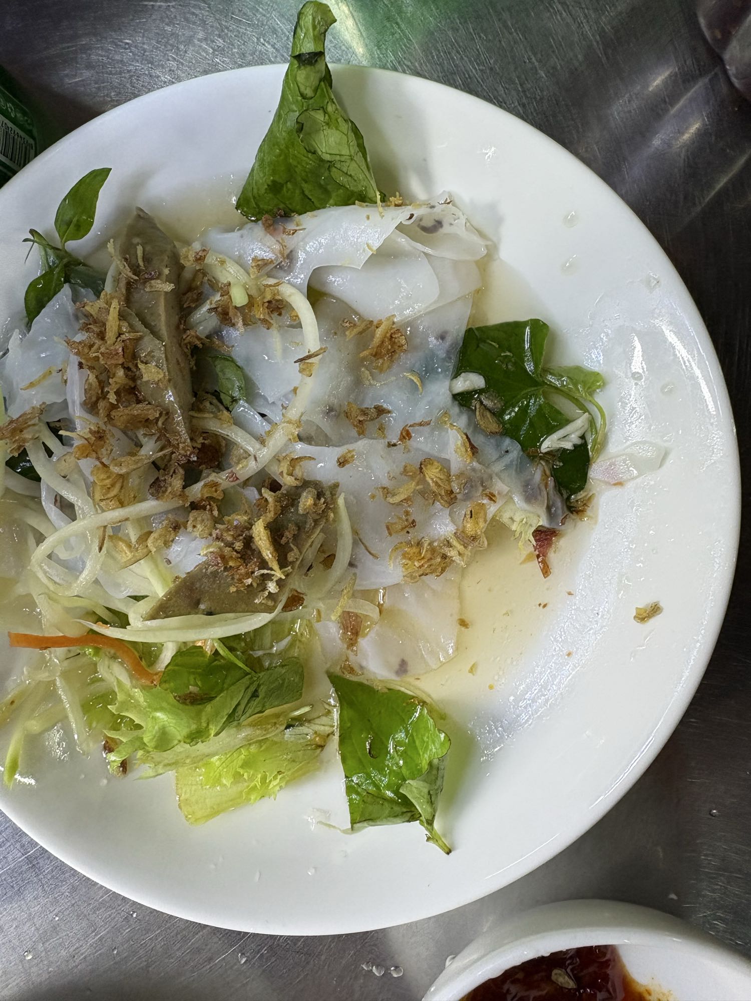 Vietnamese rice rolls