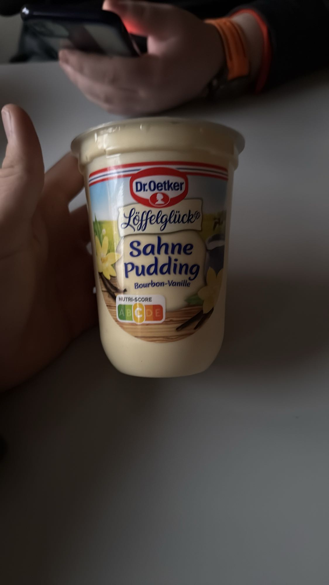 Sahne Pudding Vanille