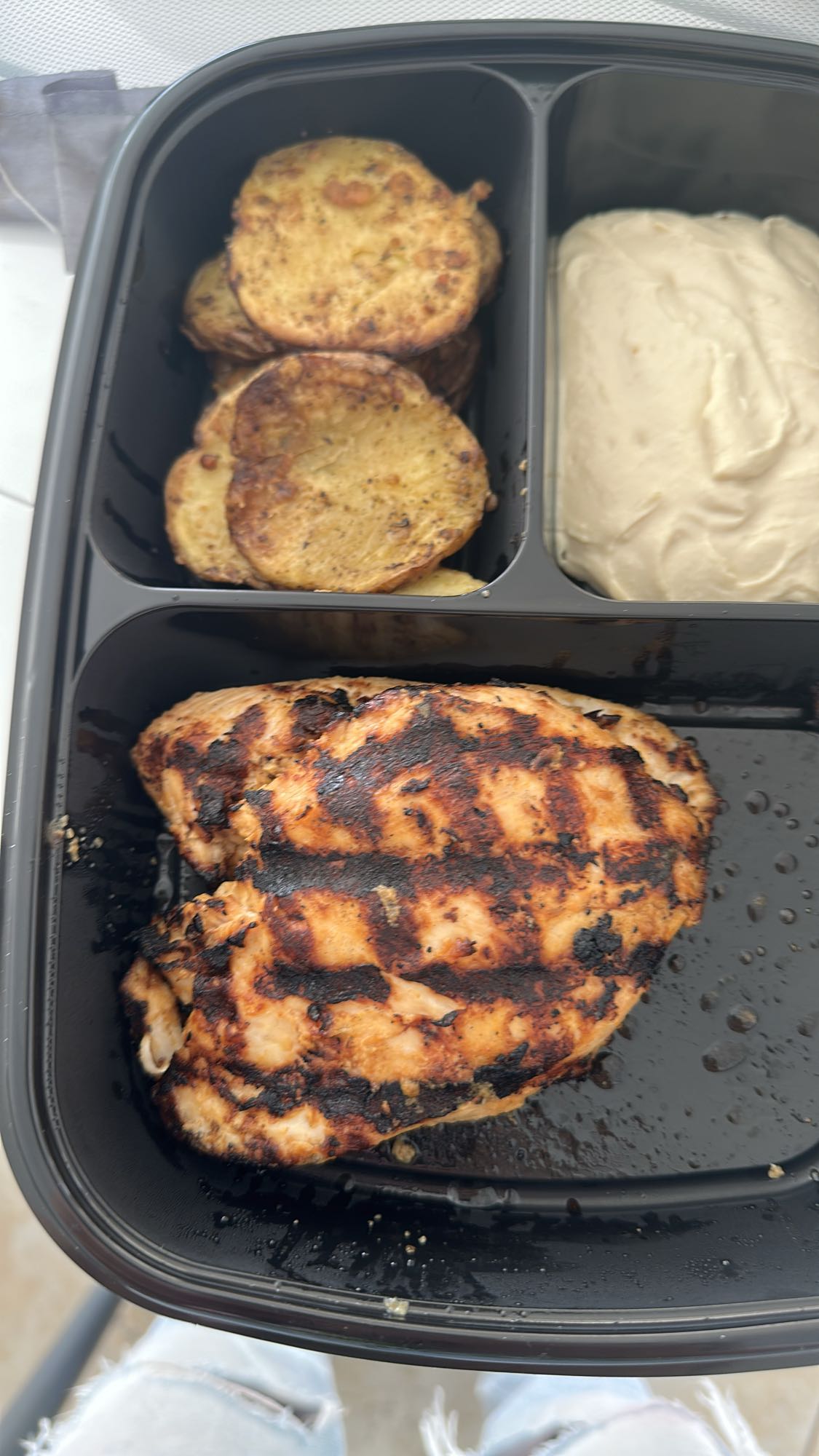 Grilled Chicken with Sides