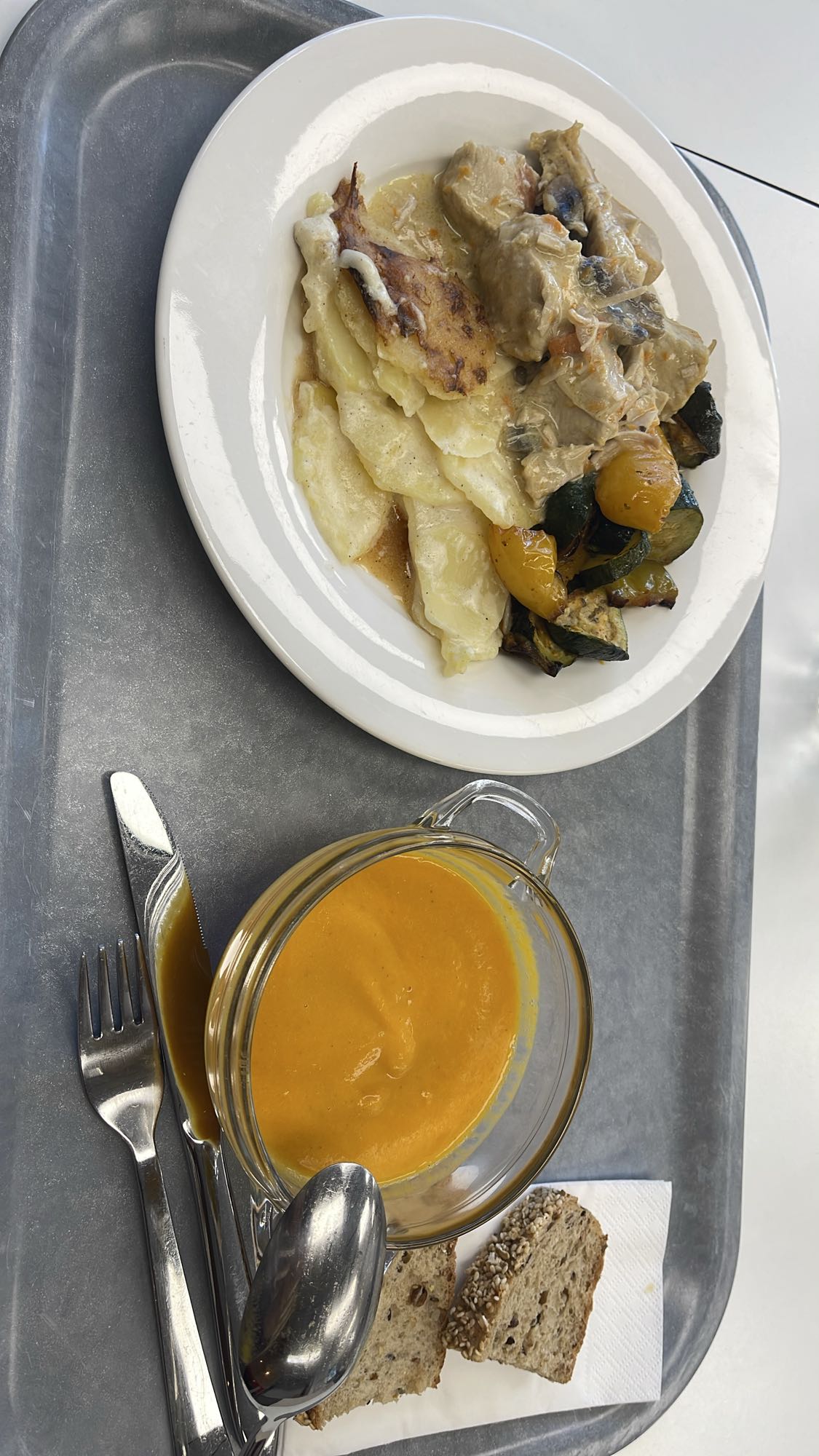 Turkey stew with soup