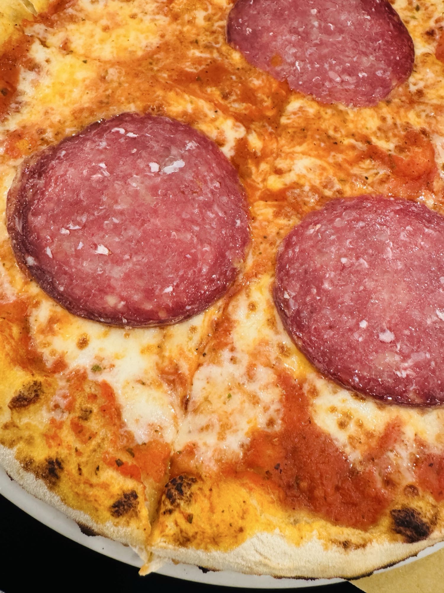 Salami Pizza