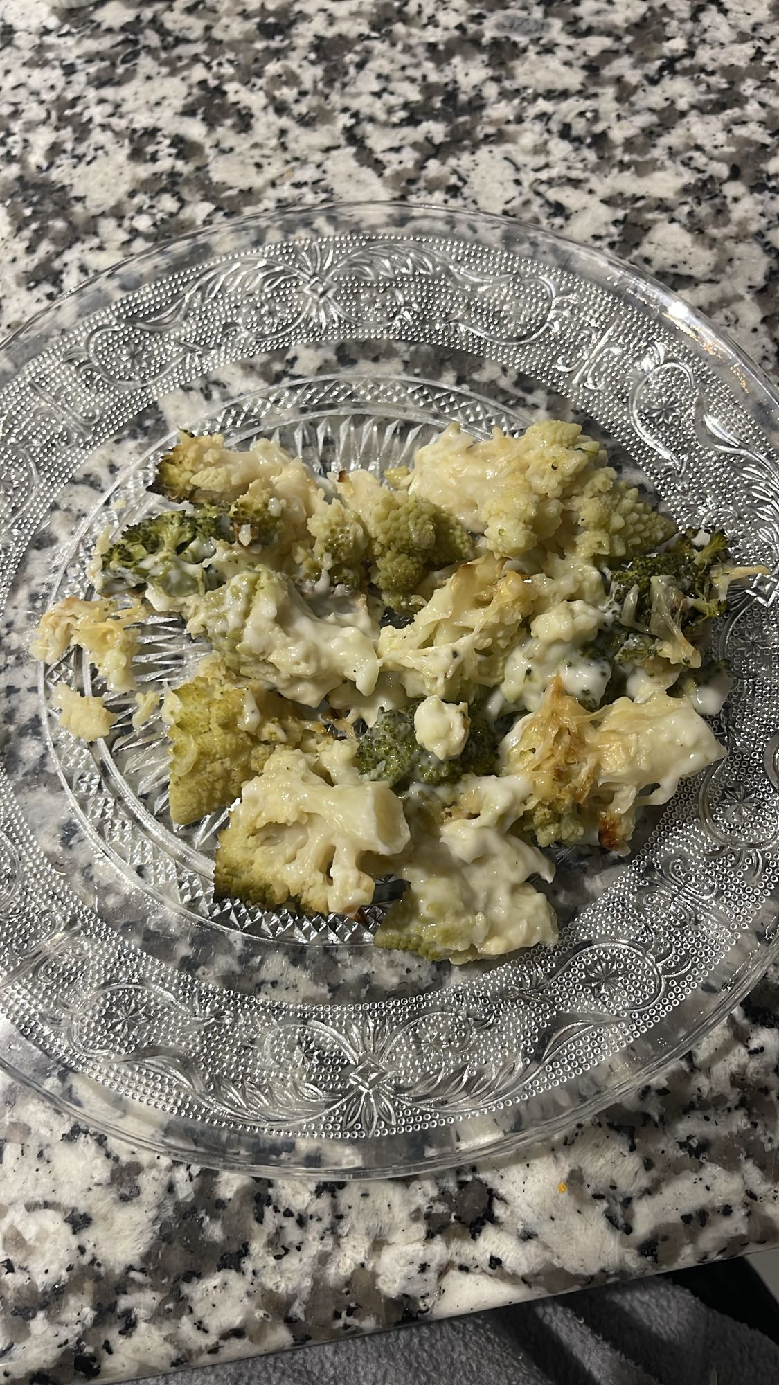 Gratin de chou romanesco