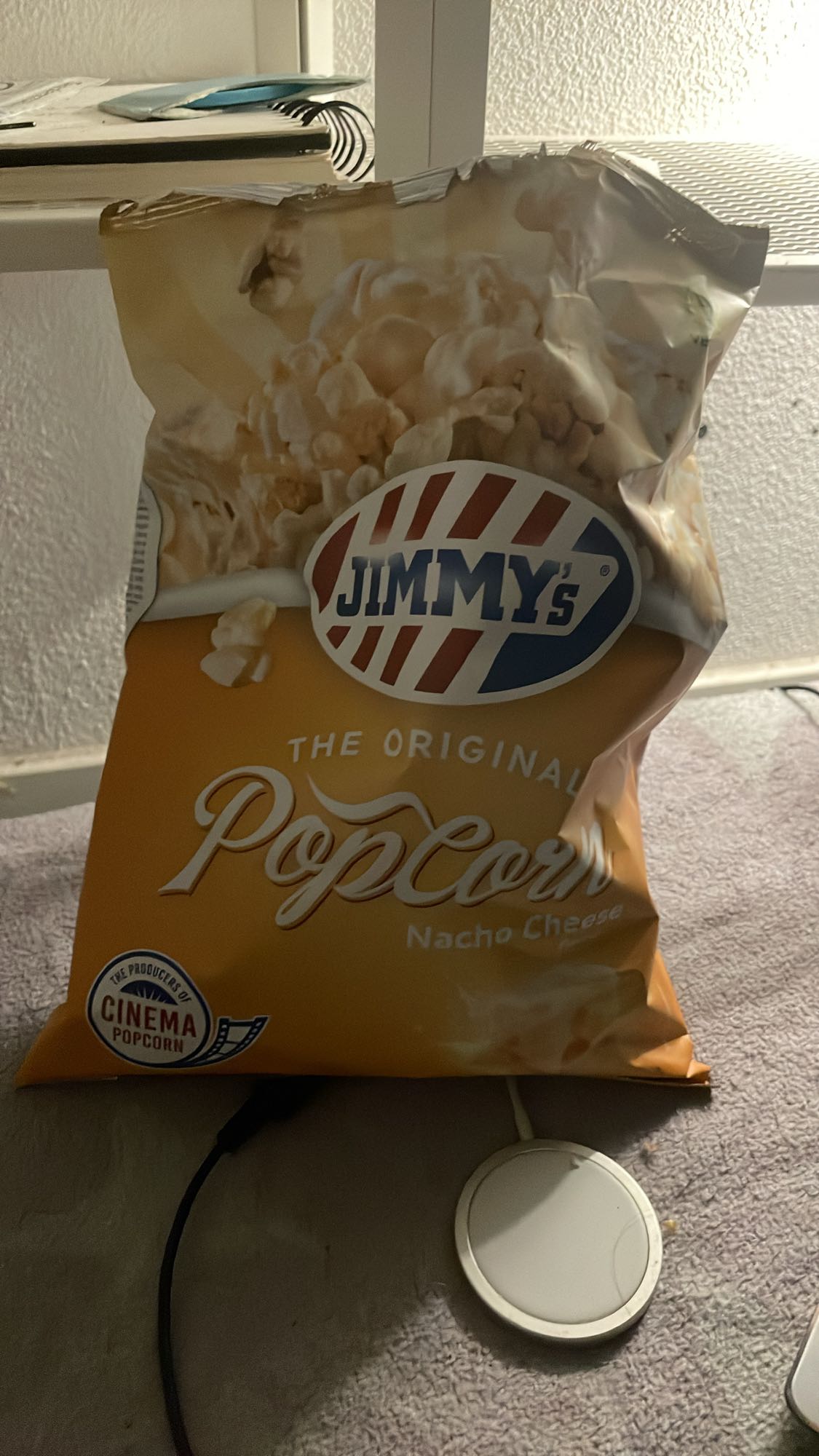 Popcorn serowy nacho