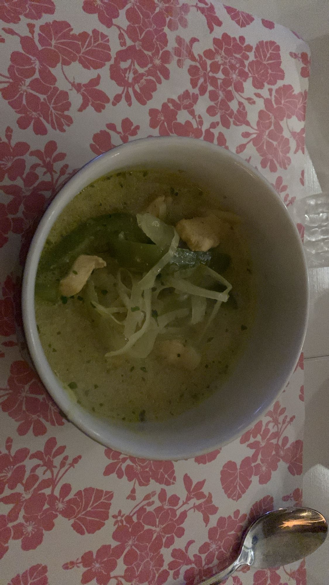 Kycklingsoppa med grönsaker