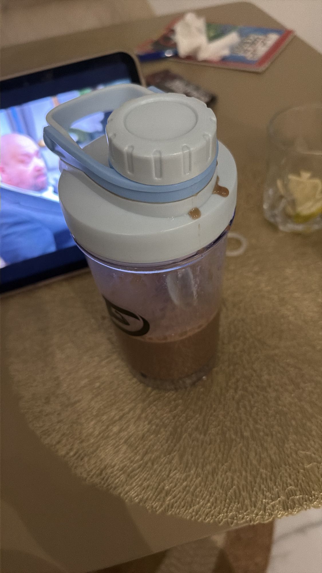 шоколадный протеиновый шейк