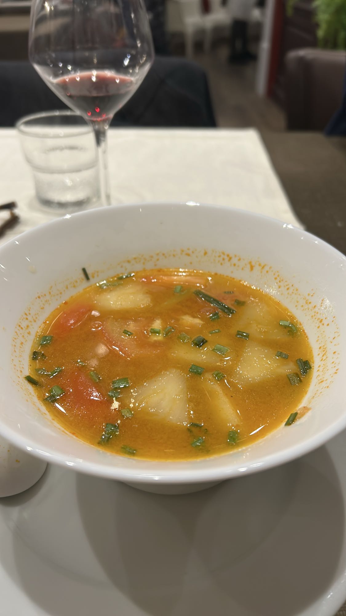 Soupe de fruits de mer