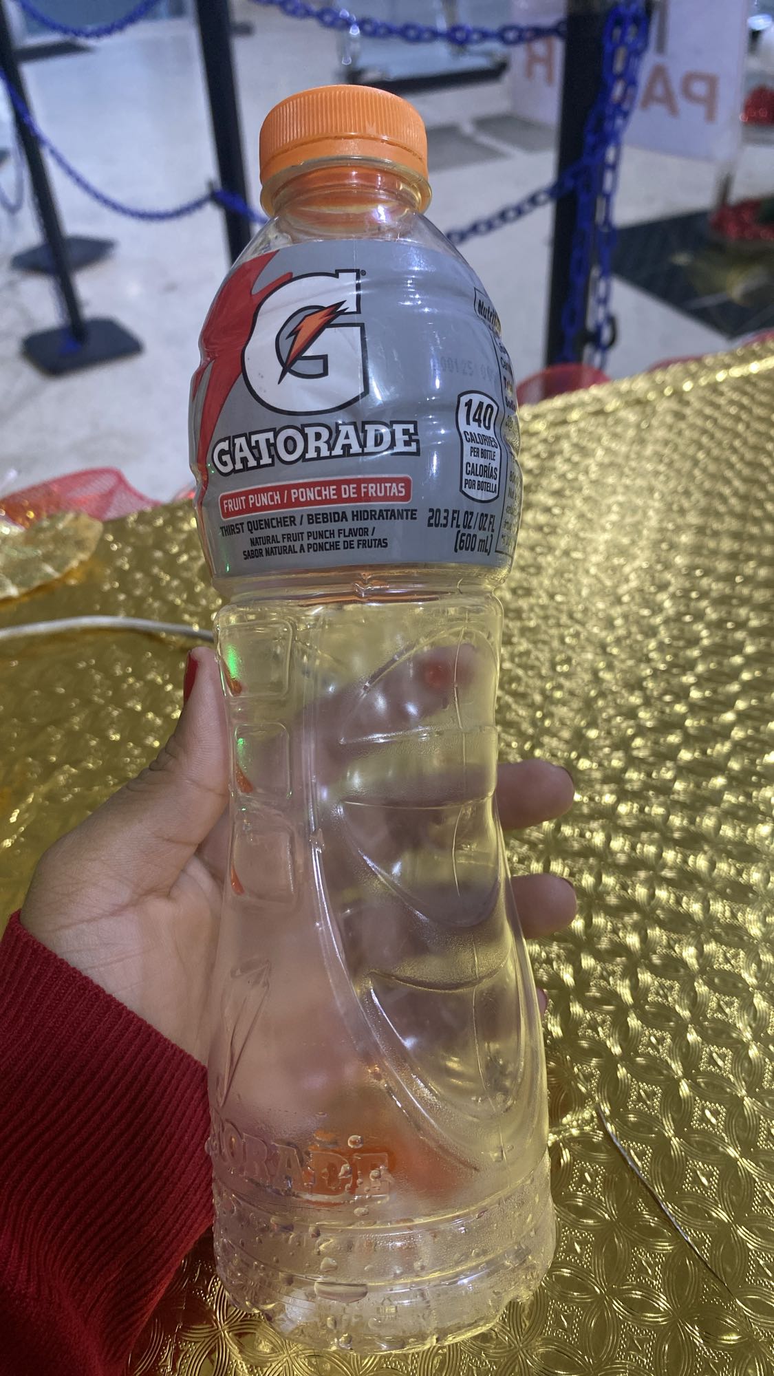 Gatorade ponche de frutas