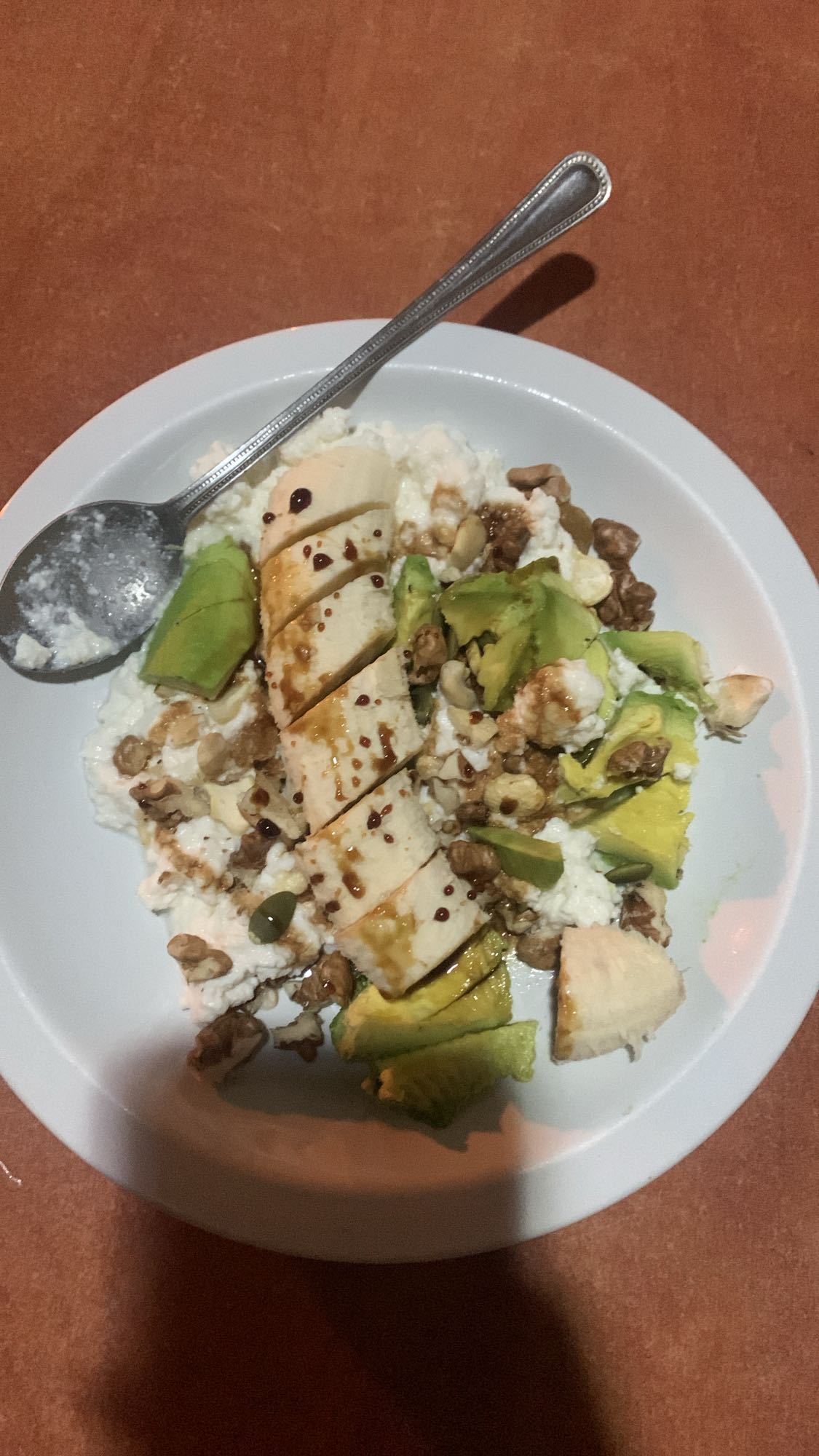 Cottage Cheese Banana Bowl