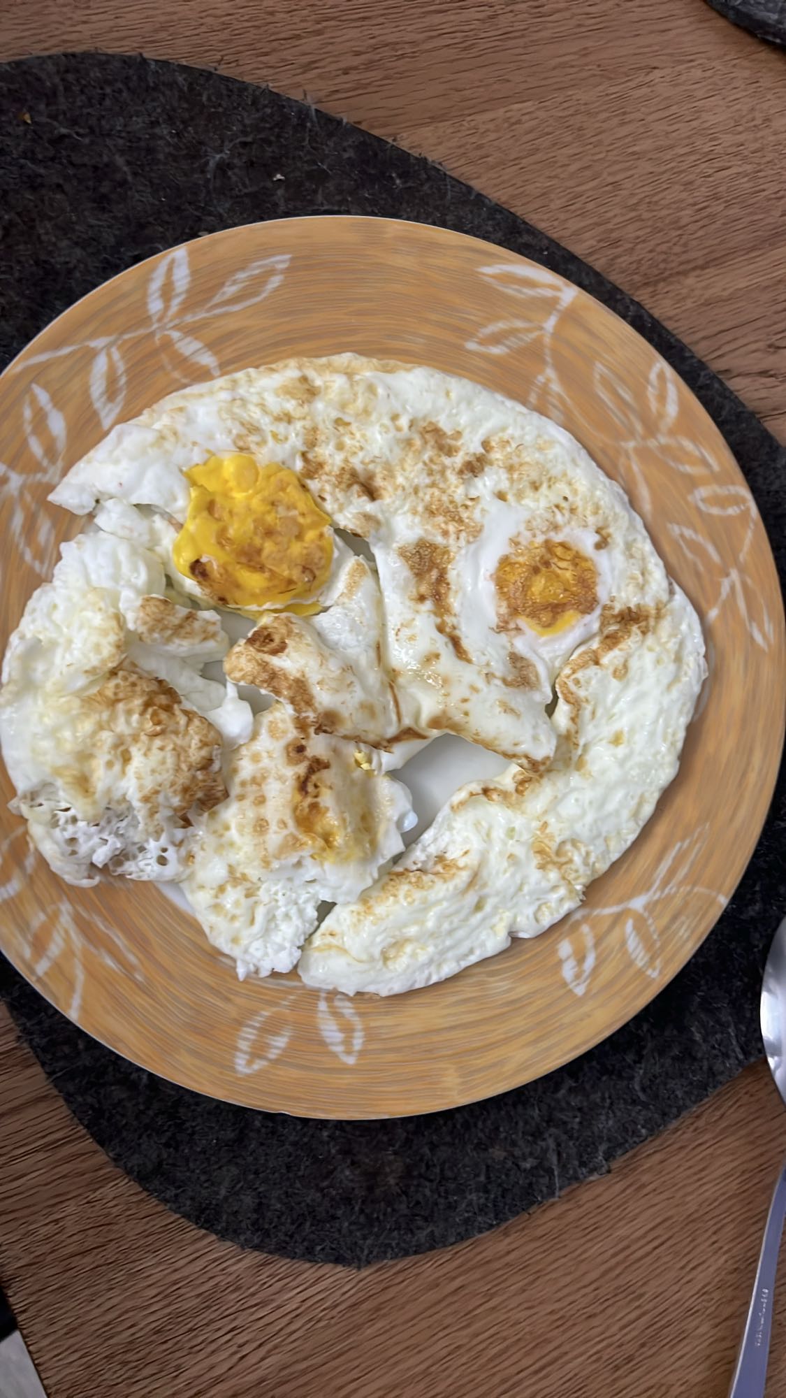 Fried Eggs Plate