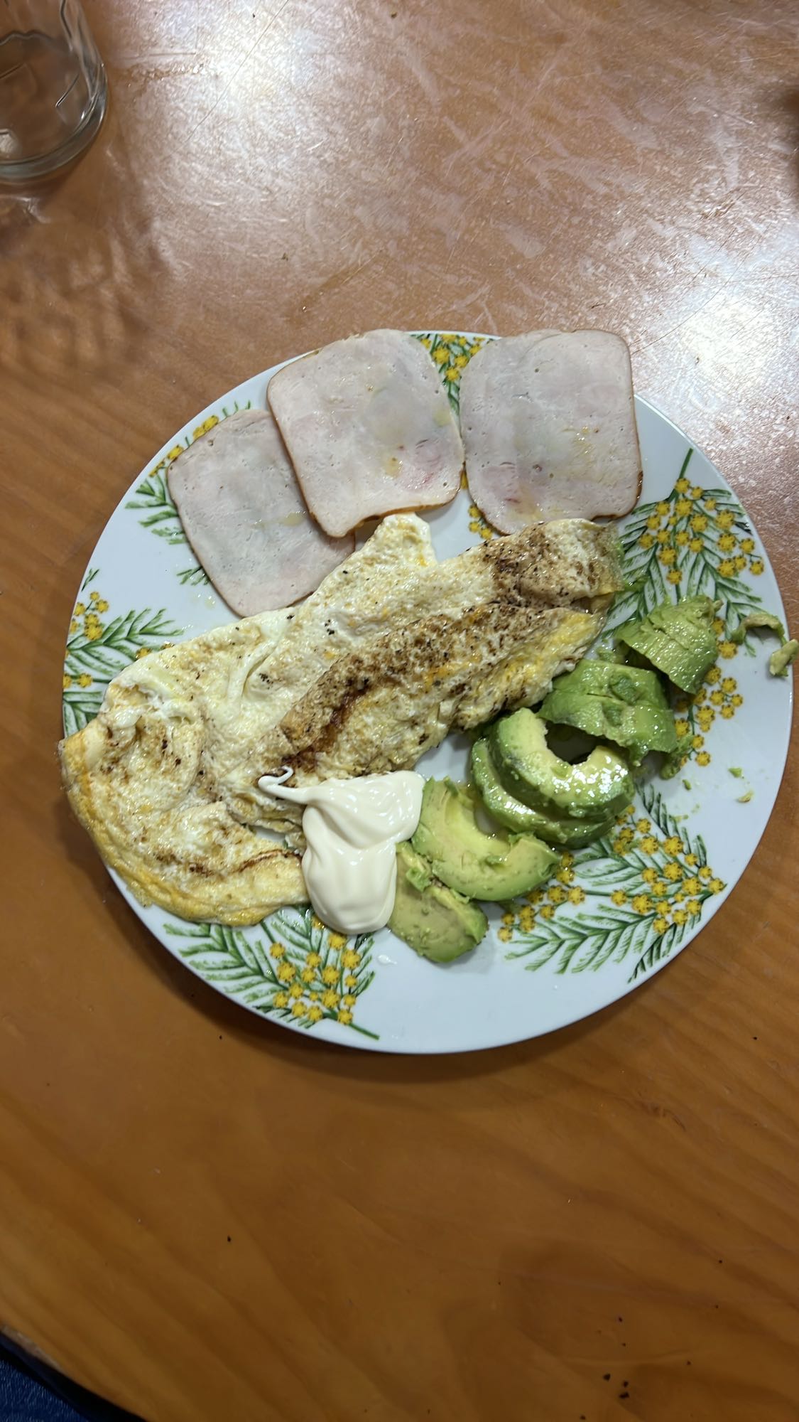Desayuno proteico sencillo