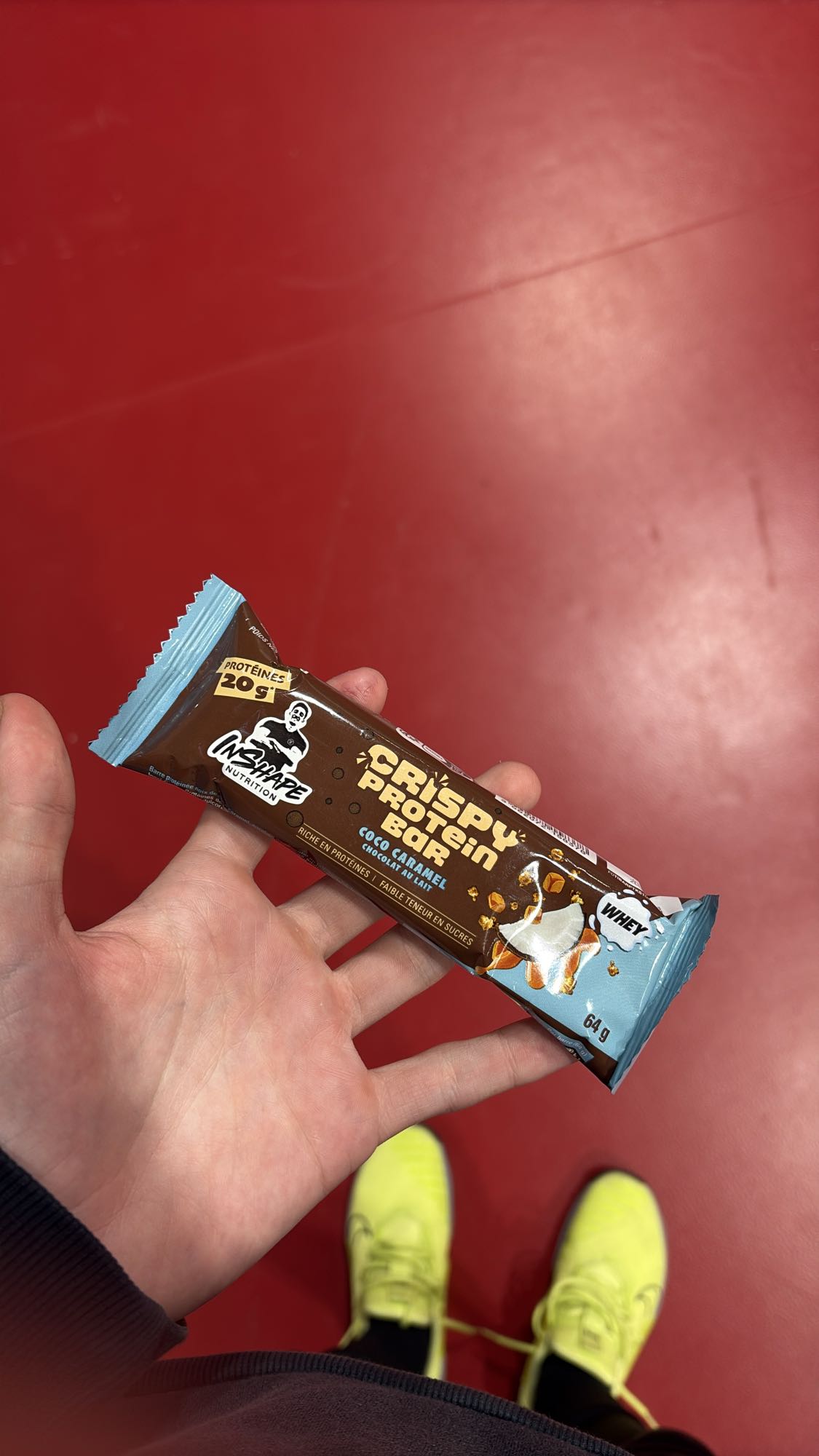 Barre protéinée croustillante