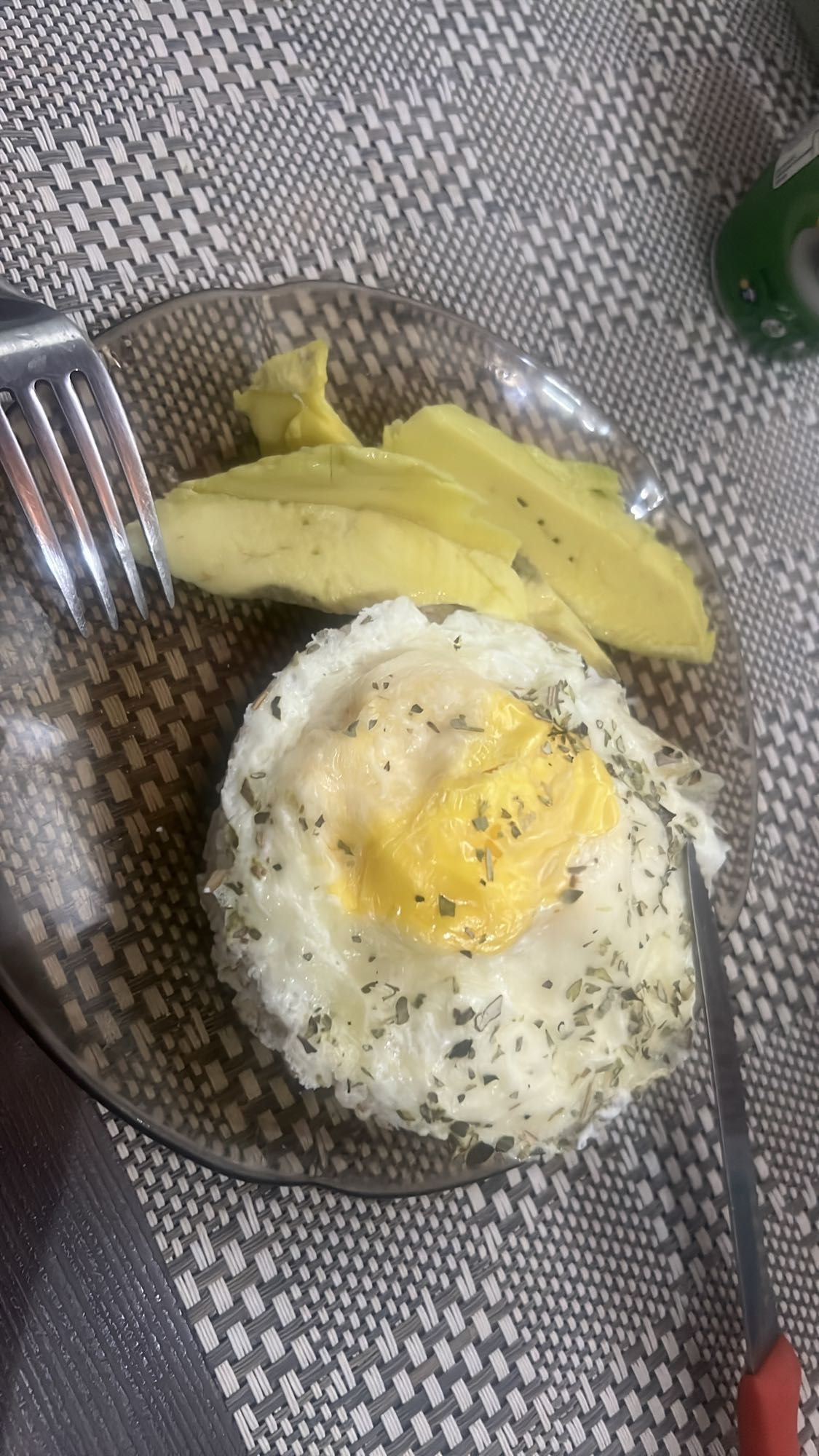 Egg and Avocado Plate