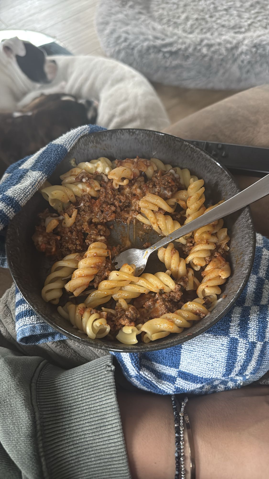 Pasta met gehaktsaus