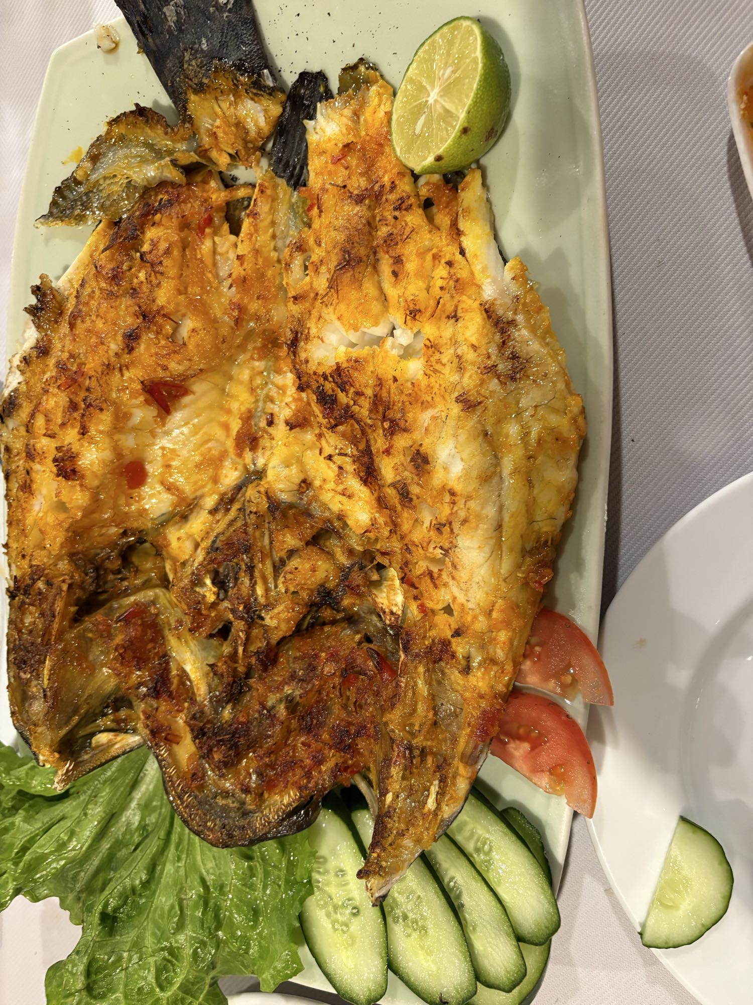 Grilled Fish with Veggies