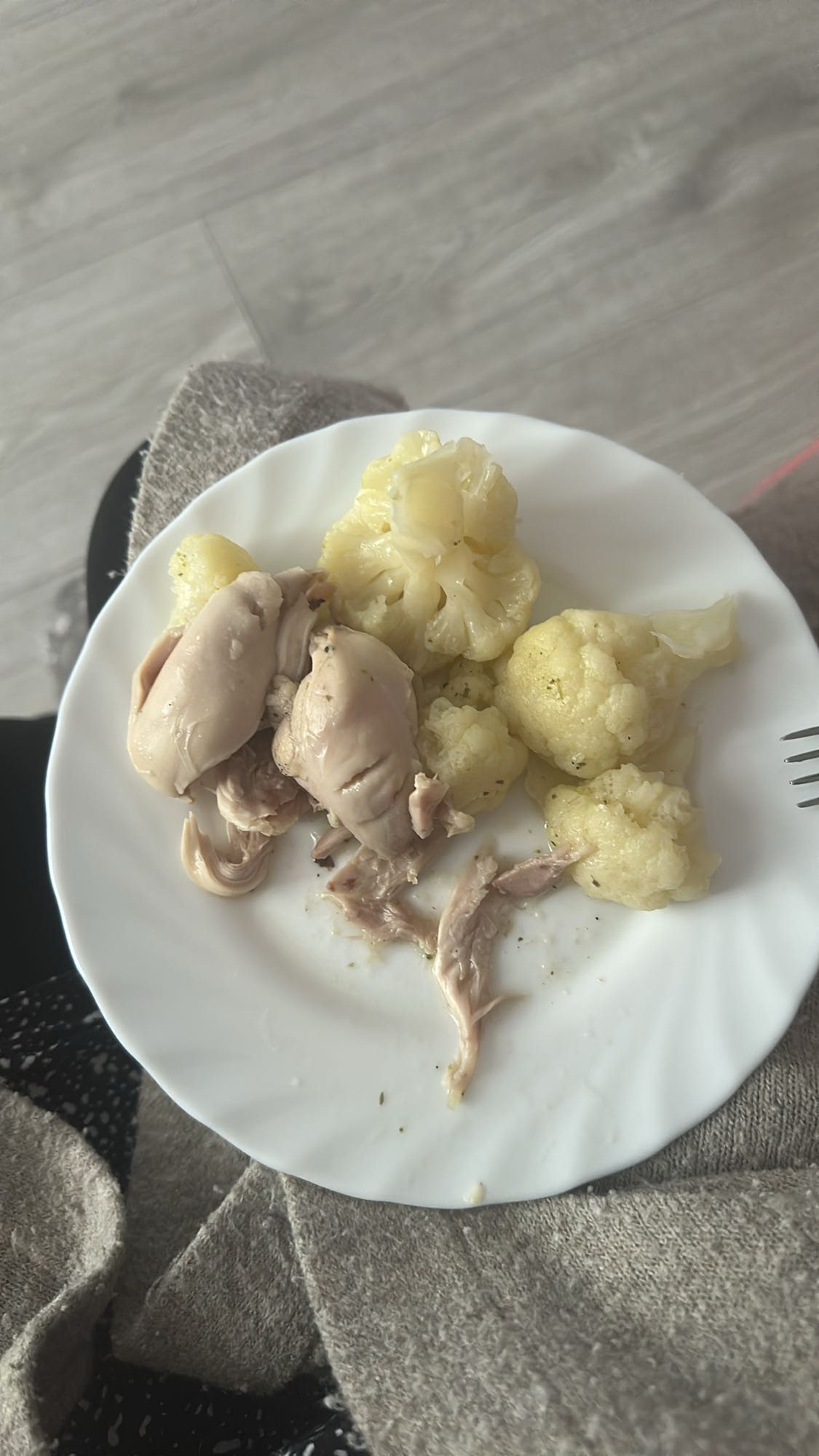 Kurczak z kalafiorem