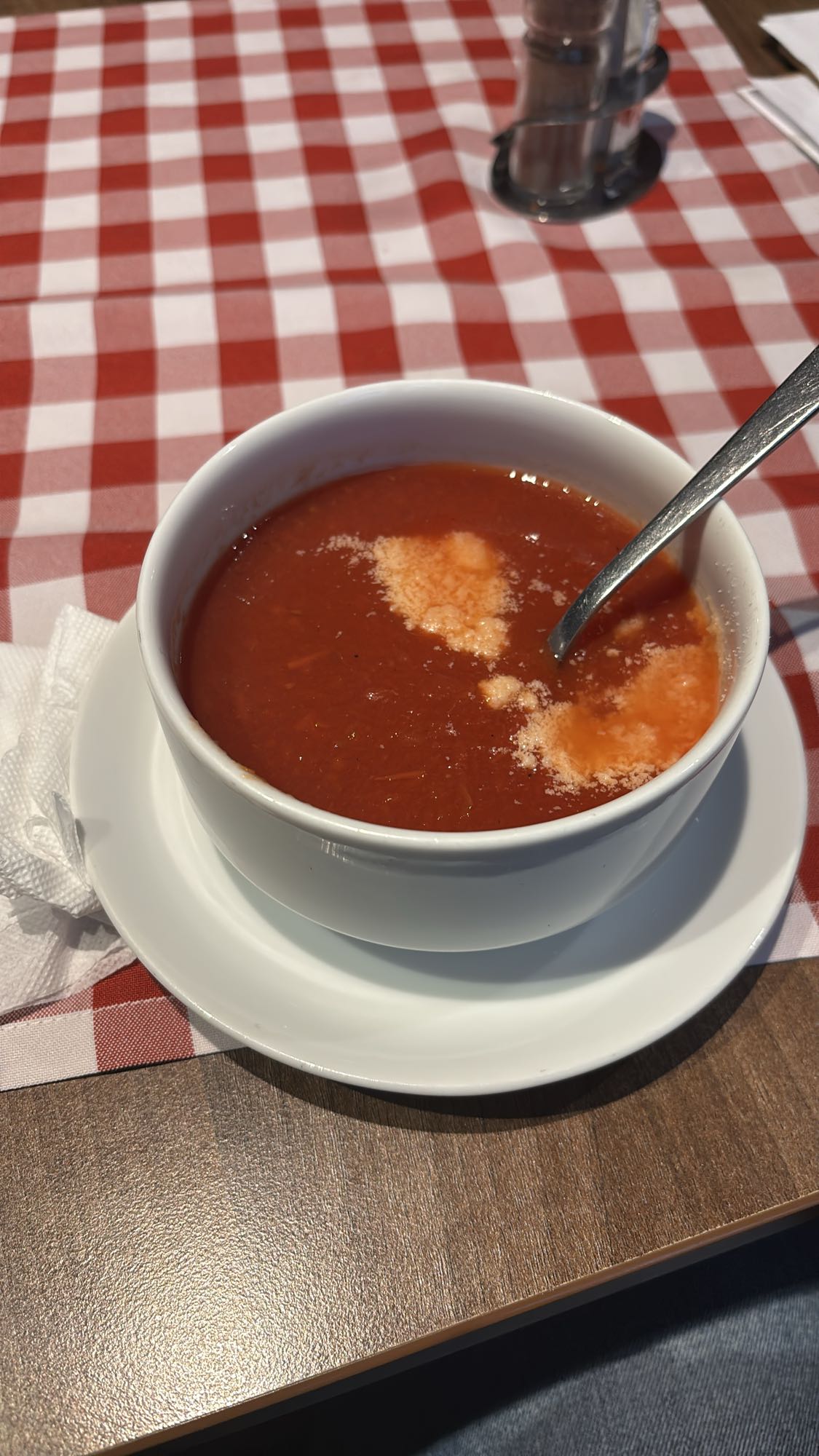 sopa de tomate